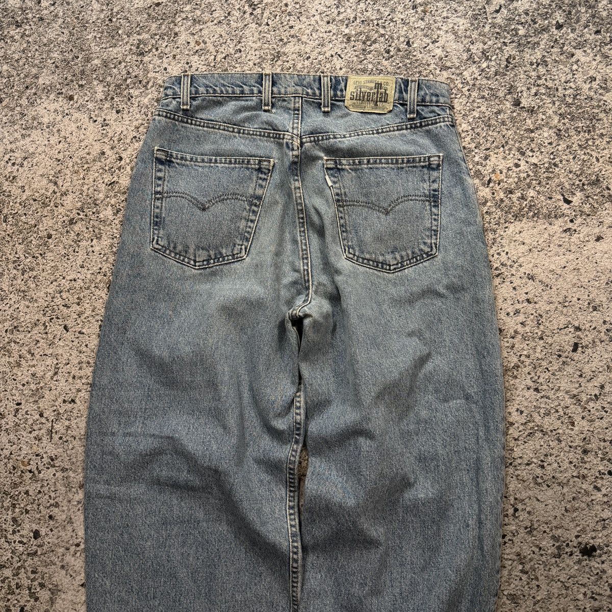 Levi's Vintage 90s Levi’s Silvertab Faded Baggy Denim Skater Jeans Size US 34 / EU 50 - 12 Thumbnail