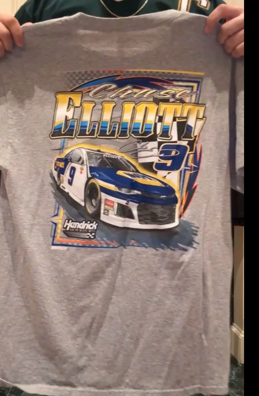 NASCAR × Vintage Gray nascar shirt Size US L / EU 52-54 / 3 - 2 Thumbnail