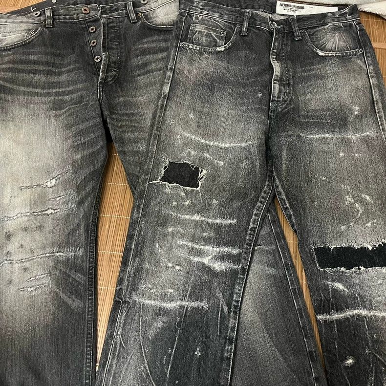 Neighborhood NEIGHBORHOOD DPB Bullet Denim Jeans Size US 26 / EU 42 - 1 Thumbnail