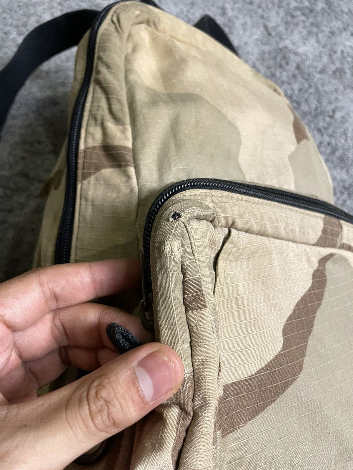 Dolce & Gabbana Dolce & Gabbana Reconstruct Camo Cargo Bagpack Size ONE SIZE - 11 Thumbnail