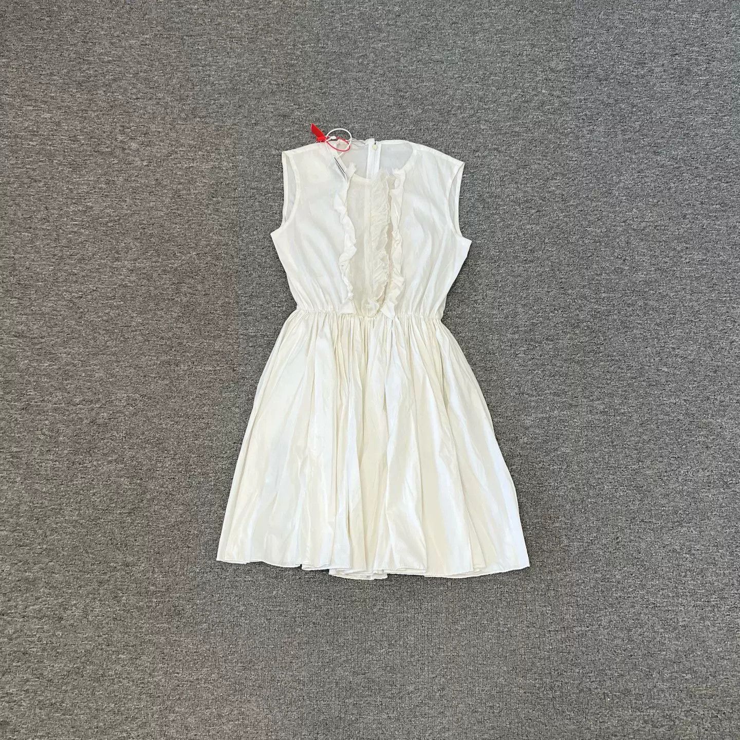Miu Miu Miu Miu Runway Ruffle Dress Size S / US 4 / IT 40 - 1 Thumbnail
