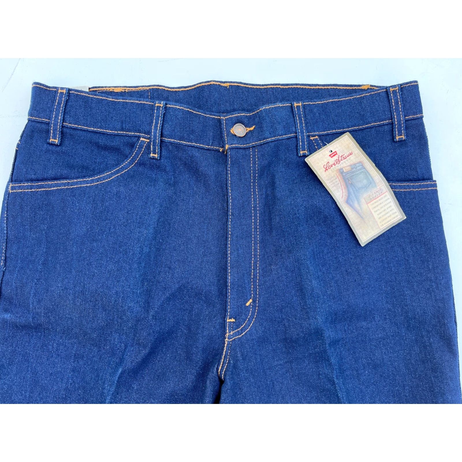 Levi's VINTAGE Levi's Signature Action Jeans J.Curve Design Made in USA 38x30 Mens Jeans Blue 5-Pocket USA 90s Style Straight Size US 38 / EU 54 - 4 Thumbnail