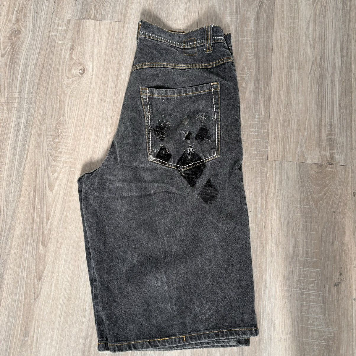 Karl Kani Kani Gold Jorts Size US 36 / EU 52 - 6 Thumbnail