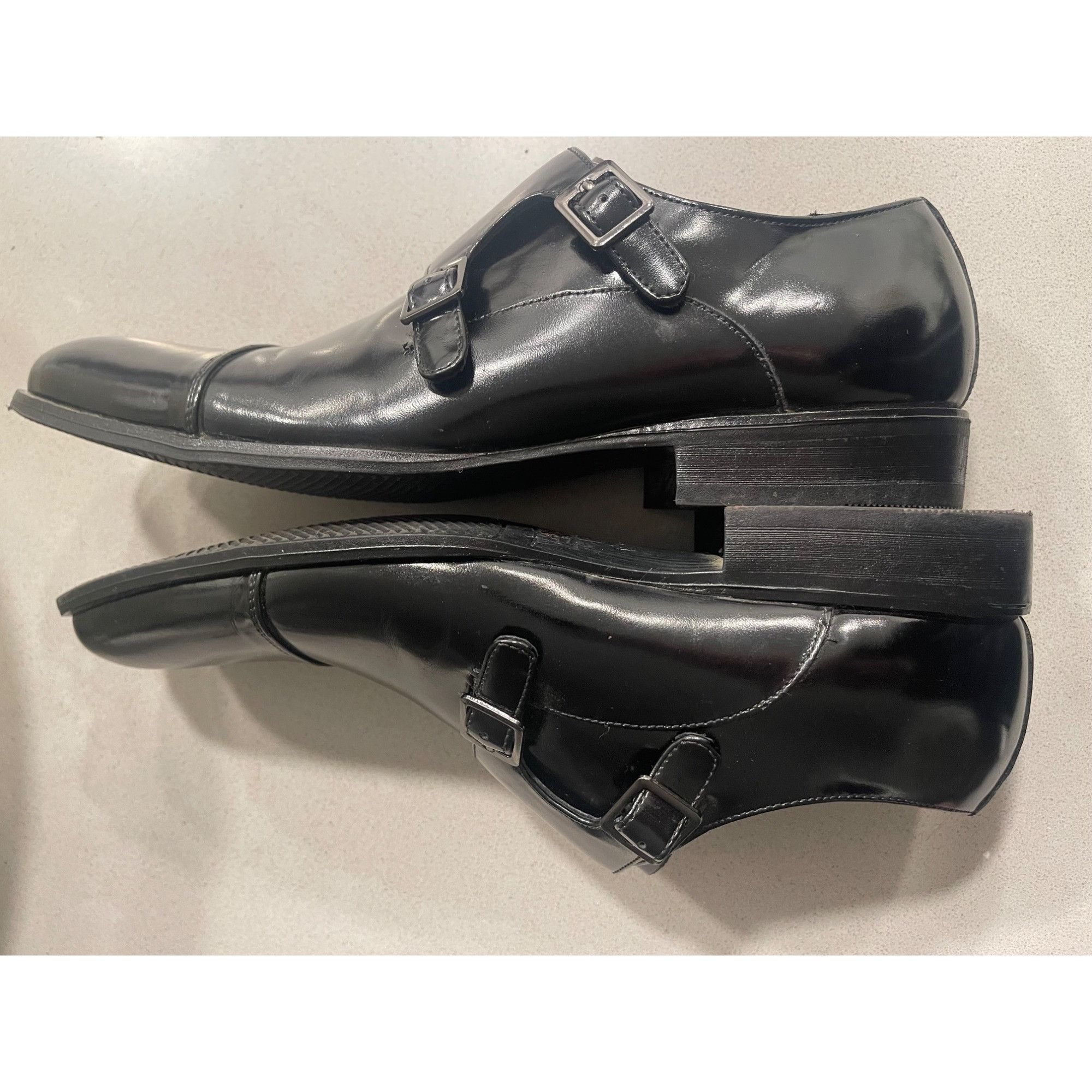 Stacy Adams Stacy Adams Gordon Cap Toe Monk Strap Sz 10 M Size US 10 / EU 43 - 3 Thumbnail