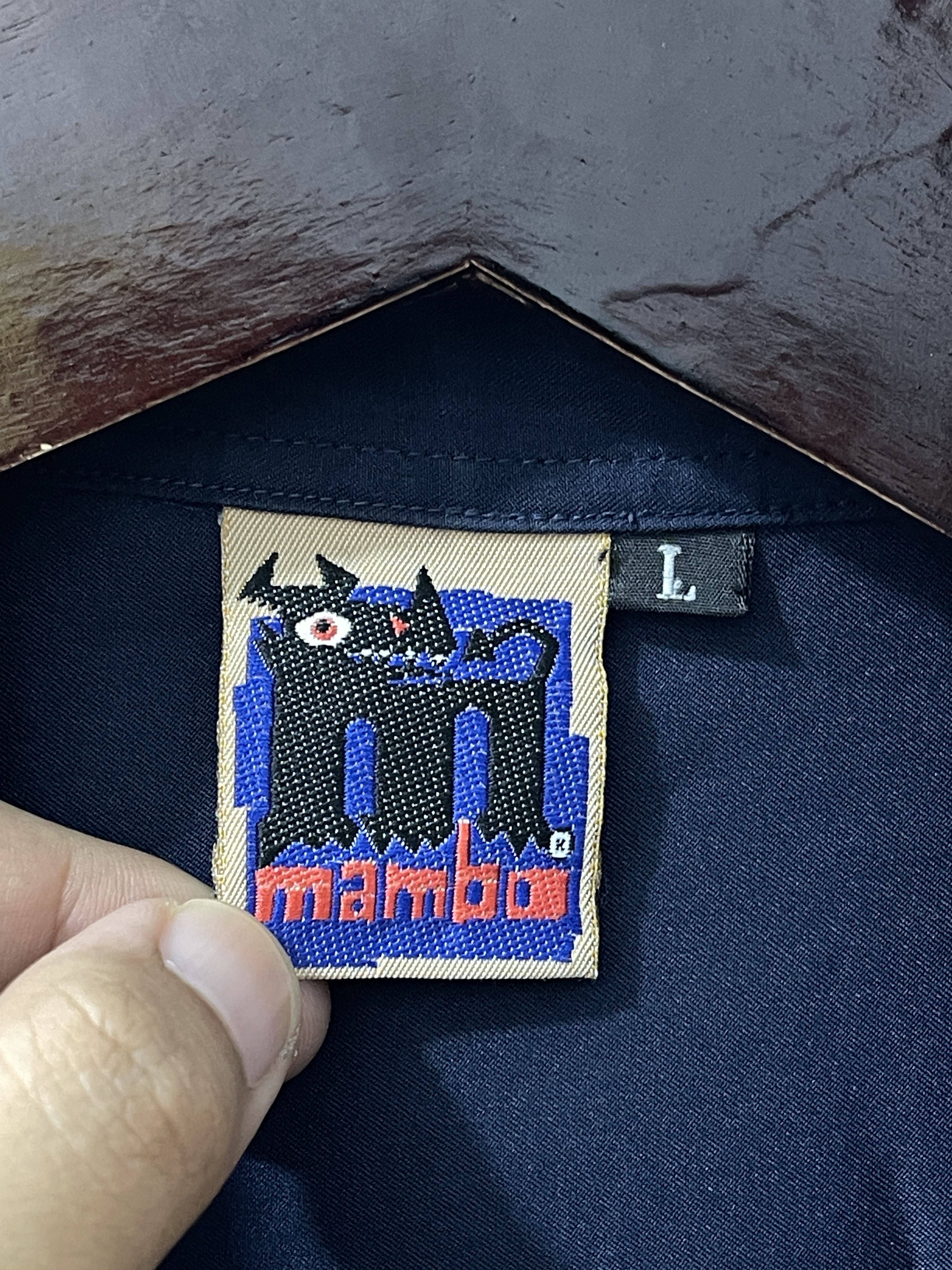 Mambo Vintage Rare Mambo Worker Hidden Button Navy Shirts Size US L / EU 52-54 / 3 - 4 Thumbnail