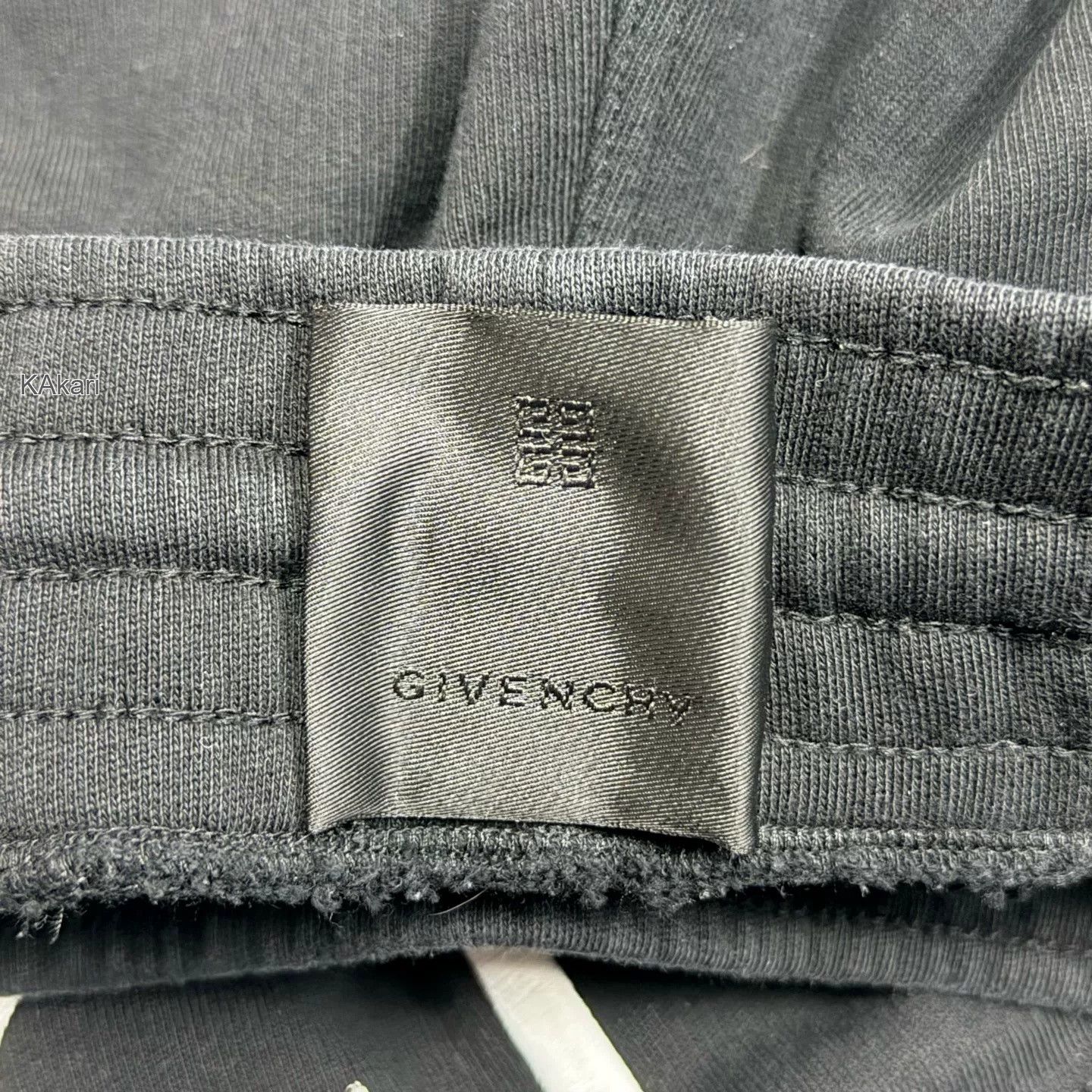 Givenchy Givenchy Black Side Logo Print Shorts Size US 36 / EU 52 - 2 Thumbnail
