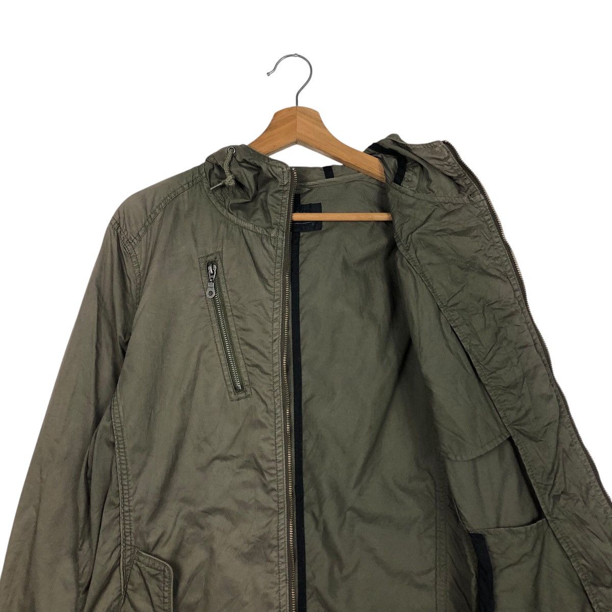 Japanese Brand 📌Vintage Chore Military Biker Jacket Von Dutch Cargo Pockets Size US L / EU 52-54 / 3 - 15 Thumbnail