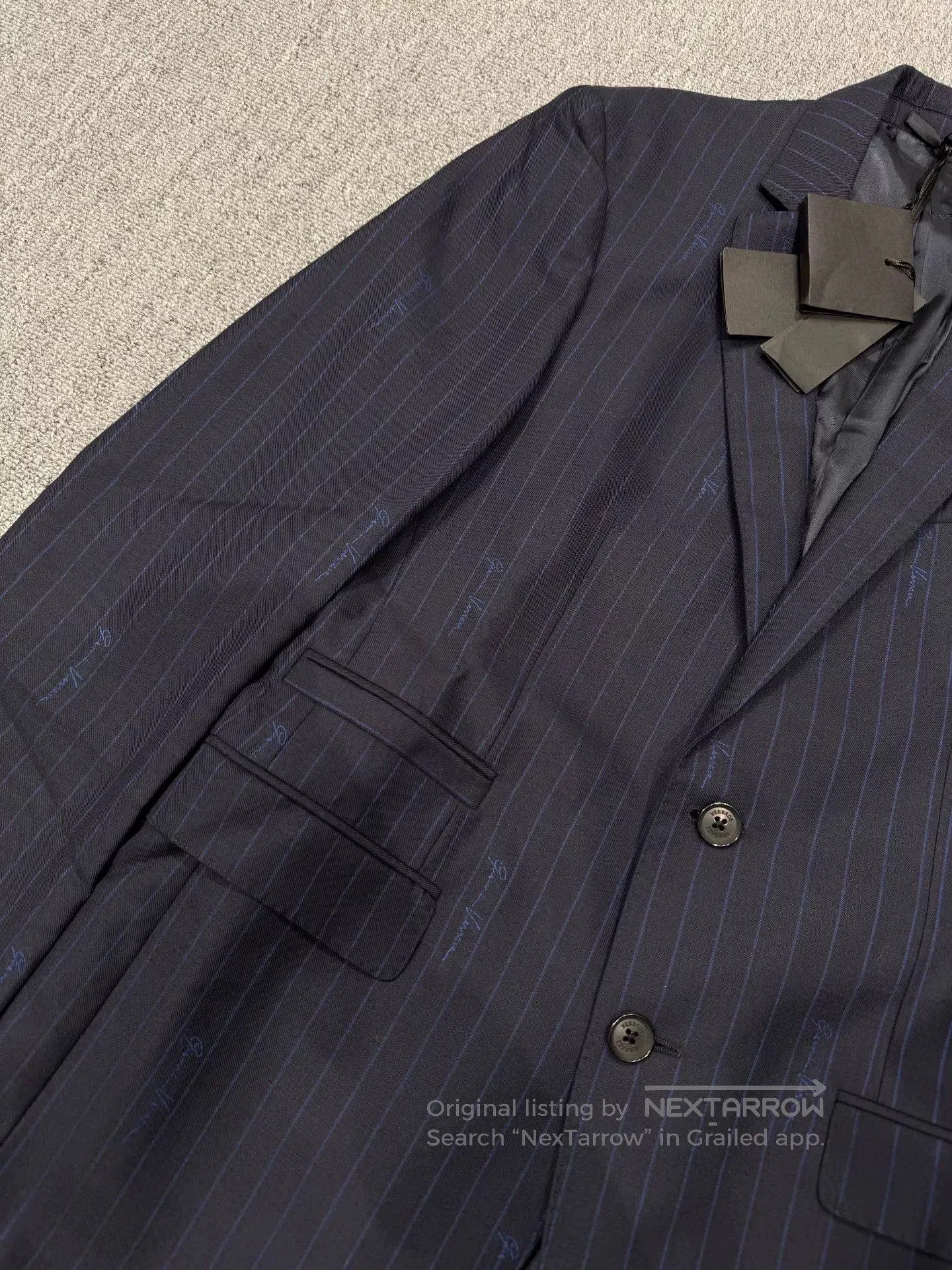 Versace VERSACE Wool Suit. Size US M / EU 48-50 / 2 - 3 Thumbnail