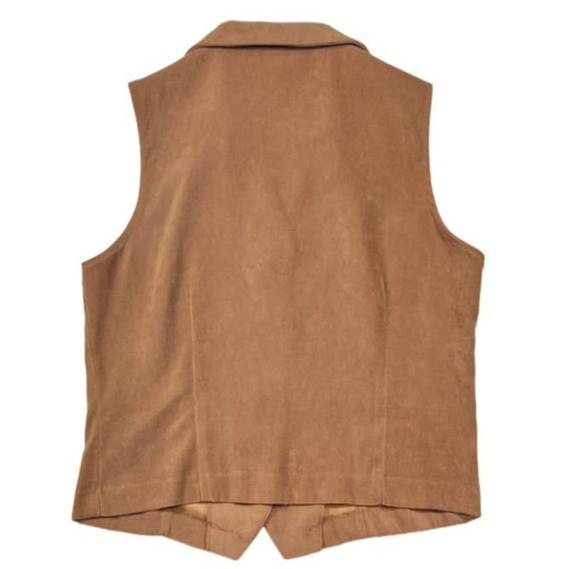 NBDN Nobrandedon Casual Corner Brown Vest | Size L Size L / US 10 / IT 46 - 2 Thumbnail