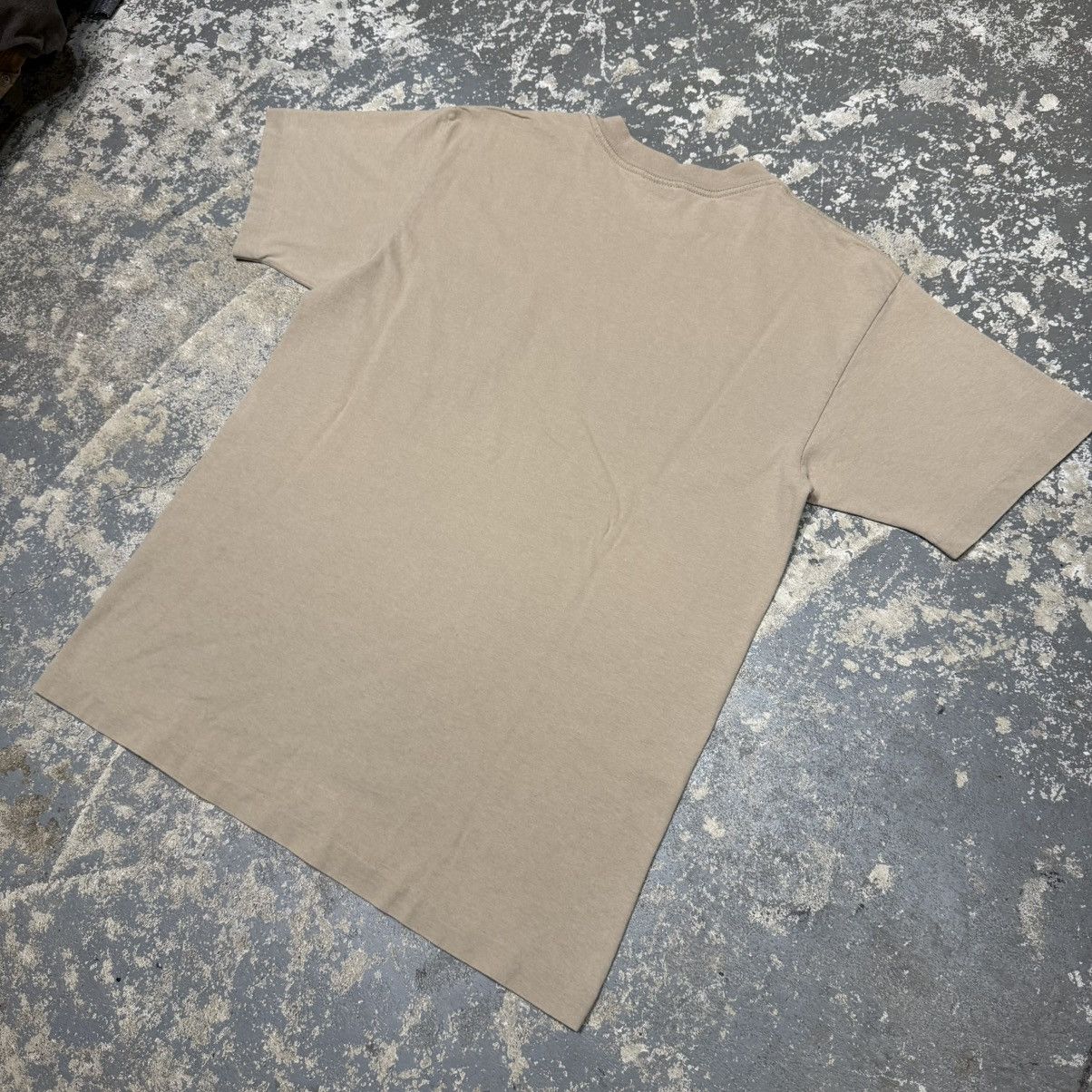 Dickies Vintage Dickies Tan Beige Blank 90s Single Stitch Pocket Tee Size US L / EU 52-54 / 3 - 11 Thumbnail