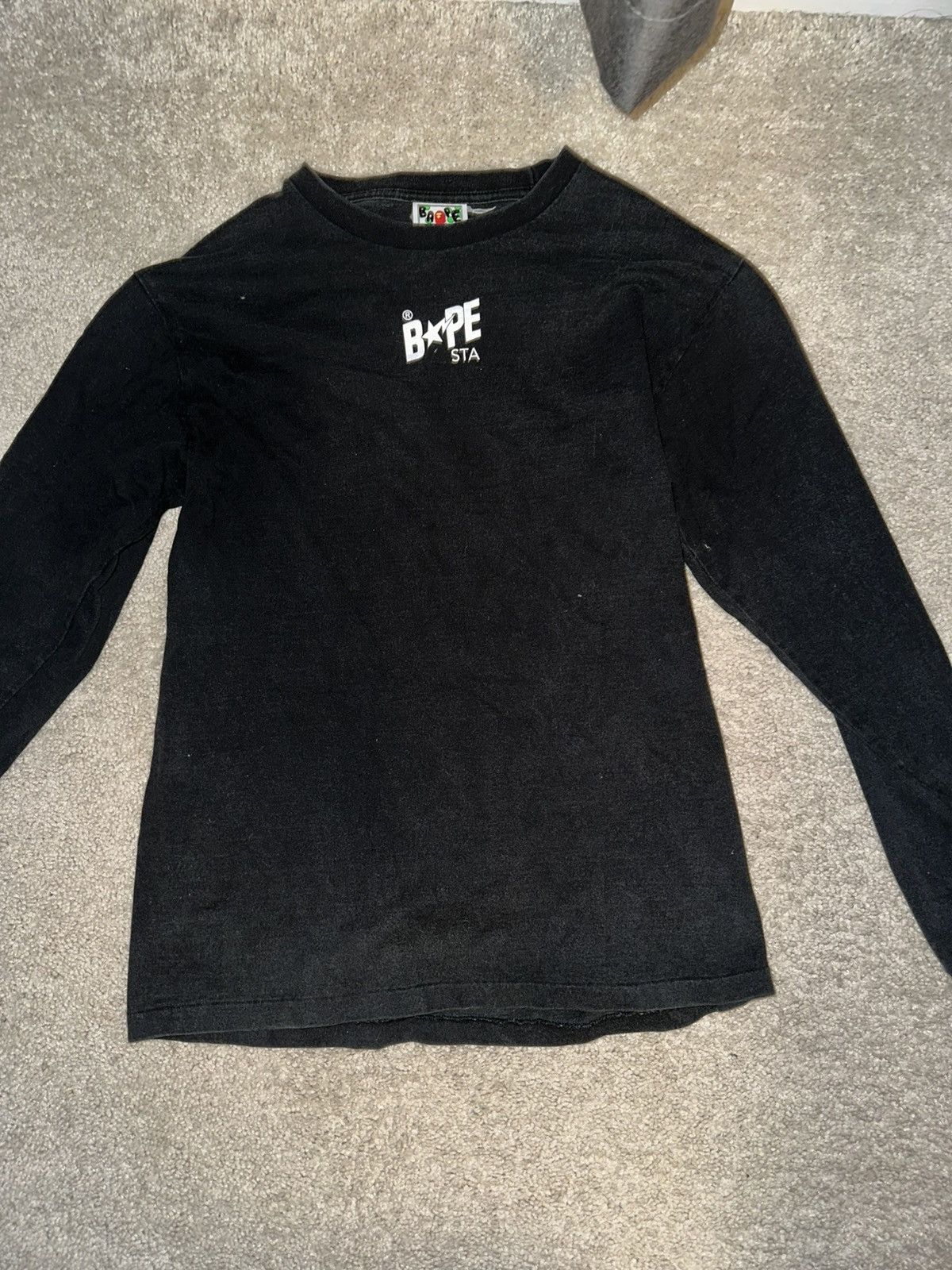 Bape Bape Bapesta longsleeve tshirt Size US M / EU 48-50 / 2 - 1 Thumbnail