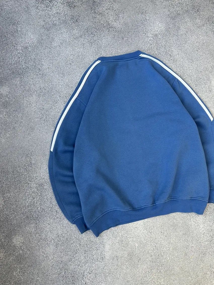 Adidas × Vintage Vintage Adidas 90s Blue Crewneck Sweatshirt Size US M / EU 48-50 / 2 - 13 Thumbnail