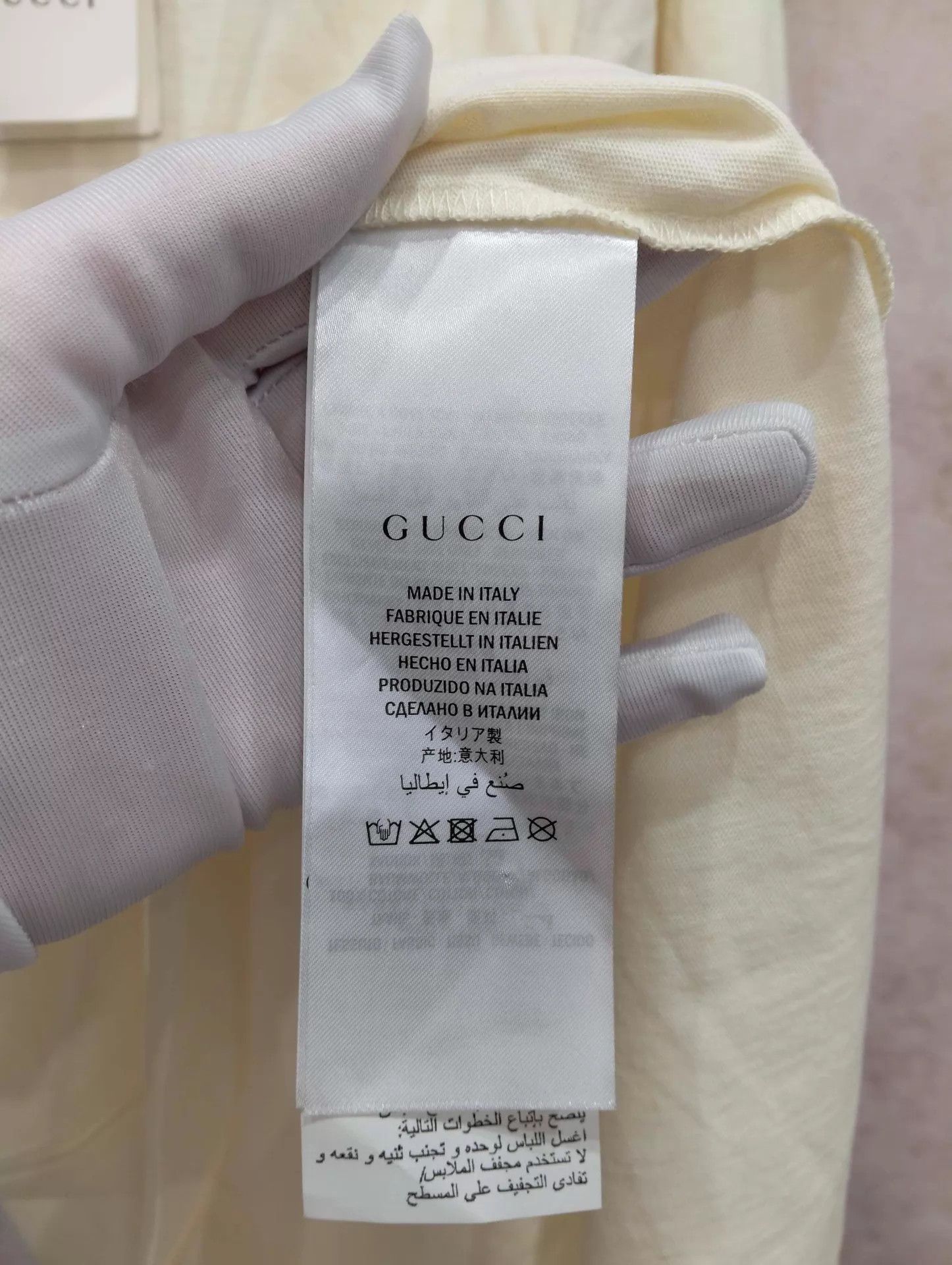 Gucci GUCCI Solid Crew Neck Short Sleeve T-Shirt M Size US M / EU 48-50 / 2 - 5 Thumbnail