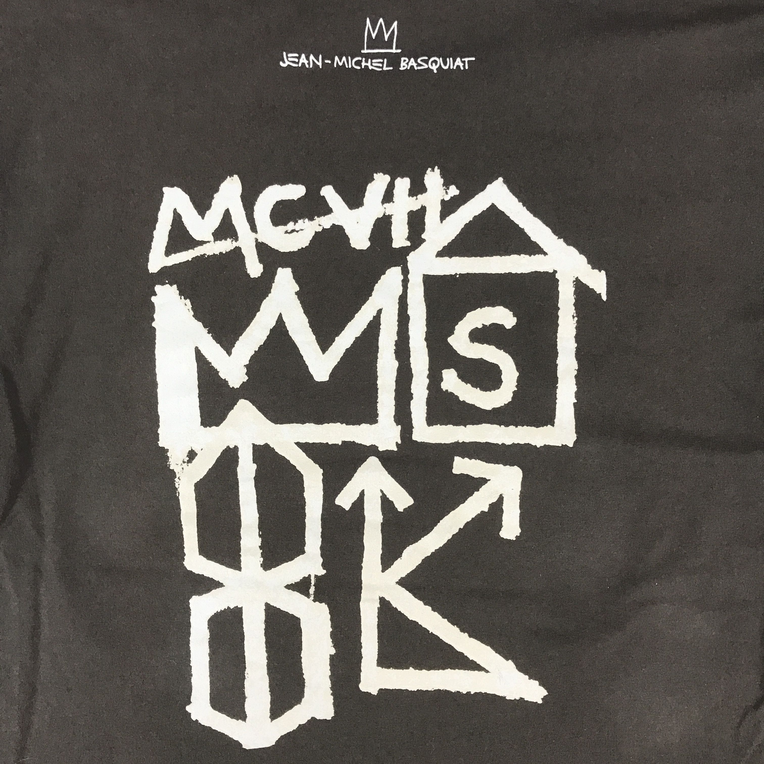 Jean-Michel Basquiat Vintage Jean-Michel Basquiat cropped style T-Shirt Size US XL / EU 56 / 4 - 5 Thumbnail