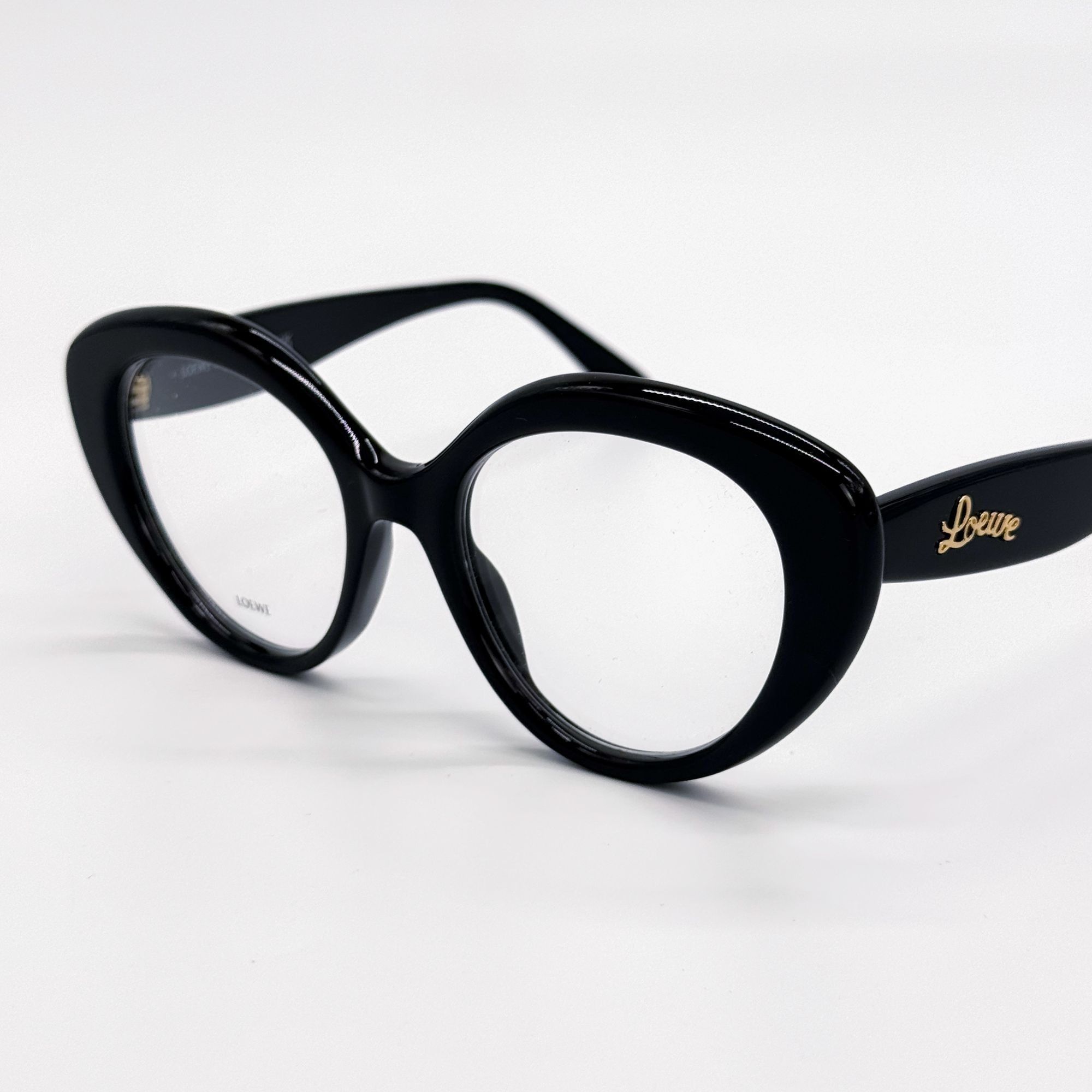 Loewe NEW LW50088I 001 WOMEN BLACK CAT EYE EYEGLASSES LOEWE Size ONE SIZE - 6 Thumbnail