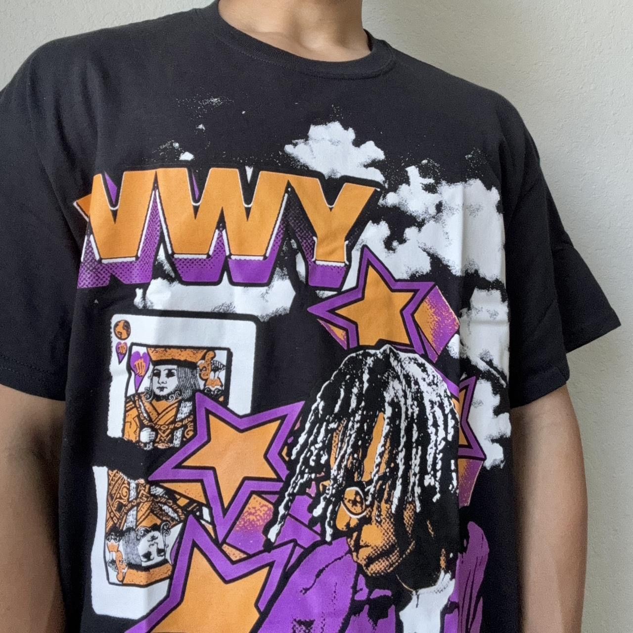 Band Tees × Rap Tees × Worldwide Youth World Wide Youth x Lil Tecca Graphics Black Tee Shirt Size US XL / EU 56 / 4 - 2 Thumbnail