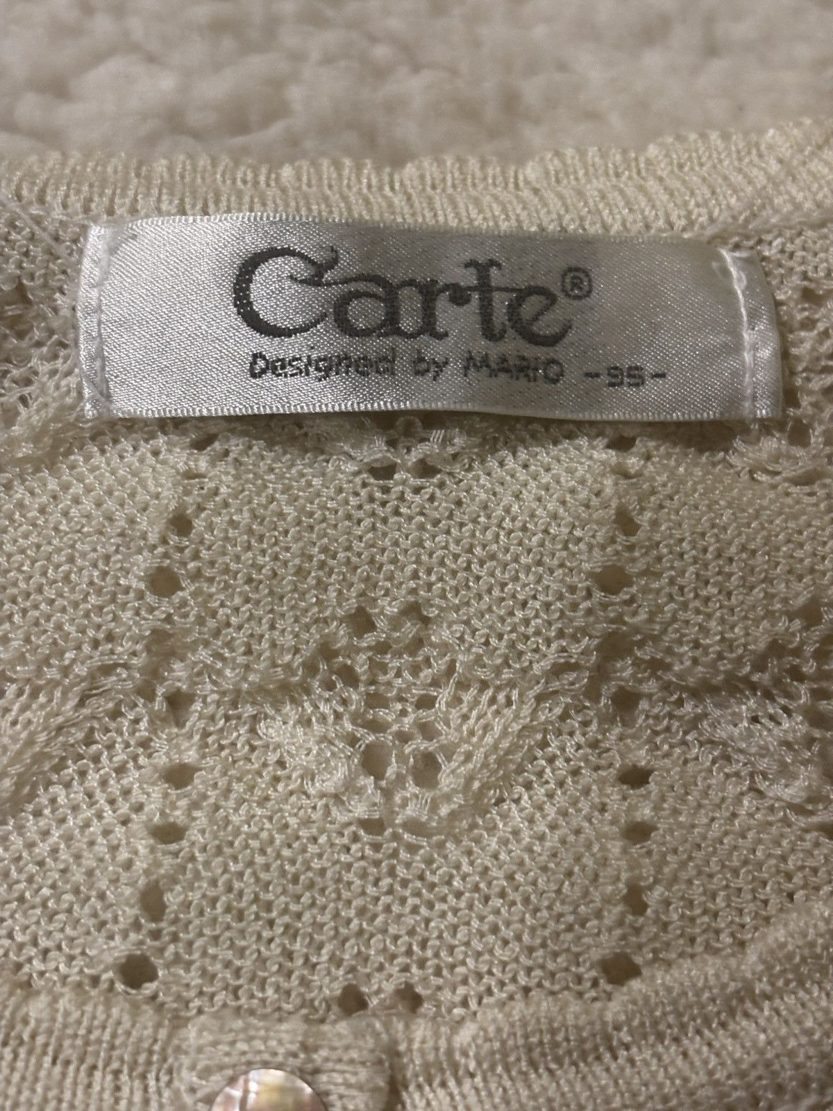 Other Cream colored knit top1977 Size L / US 10 / IT 46 - 4 Thumbnail