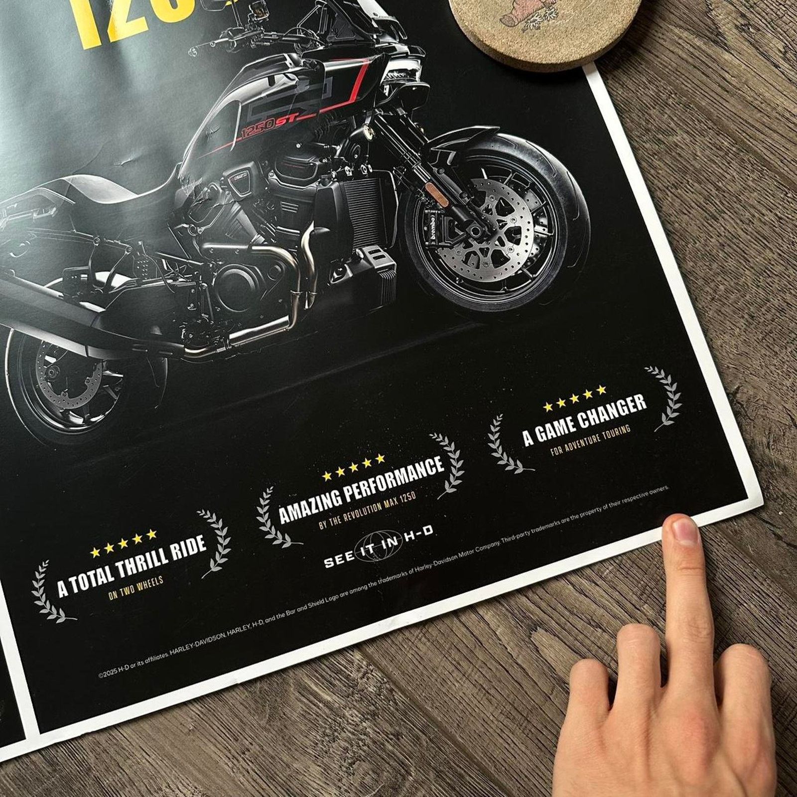 Harley Davidson × Marvel Comics Marvel Thunderbolts Harley Davidson Movie Promo Poster Print Size ONE SIZE - 6 Thumbnail