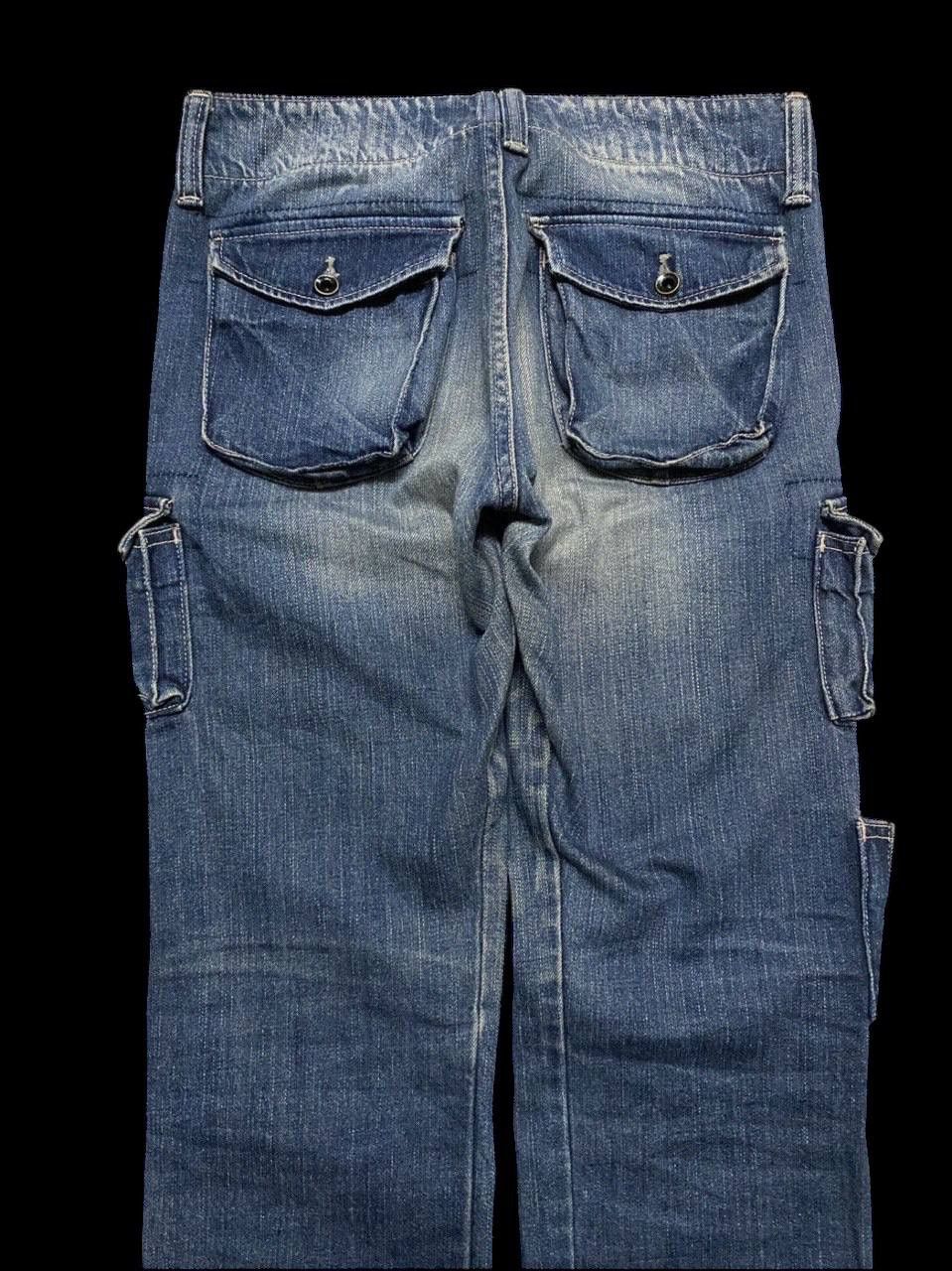 Japanese Brand RARE 90s John Bull Kojima Japan Mudwash Multipocket Style Size US 28 / EU 44 - 14 Thumbnail