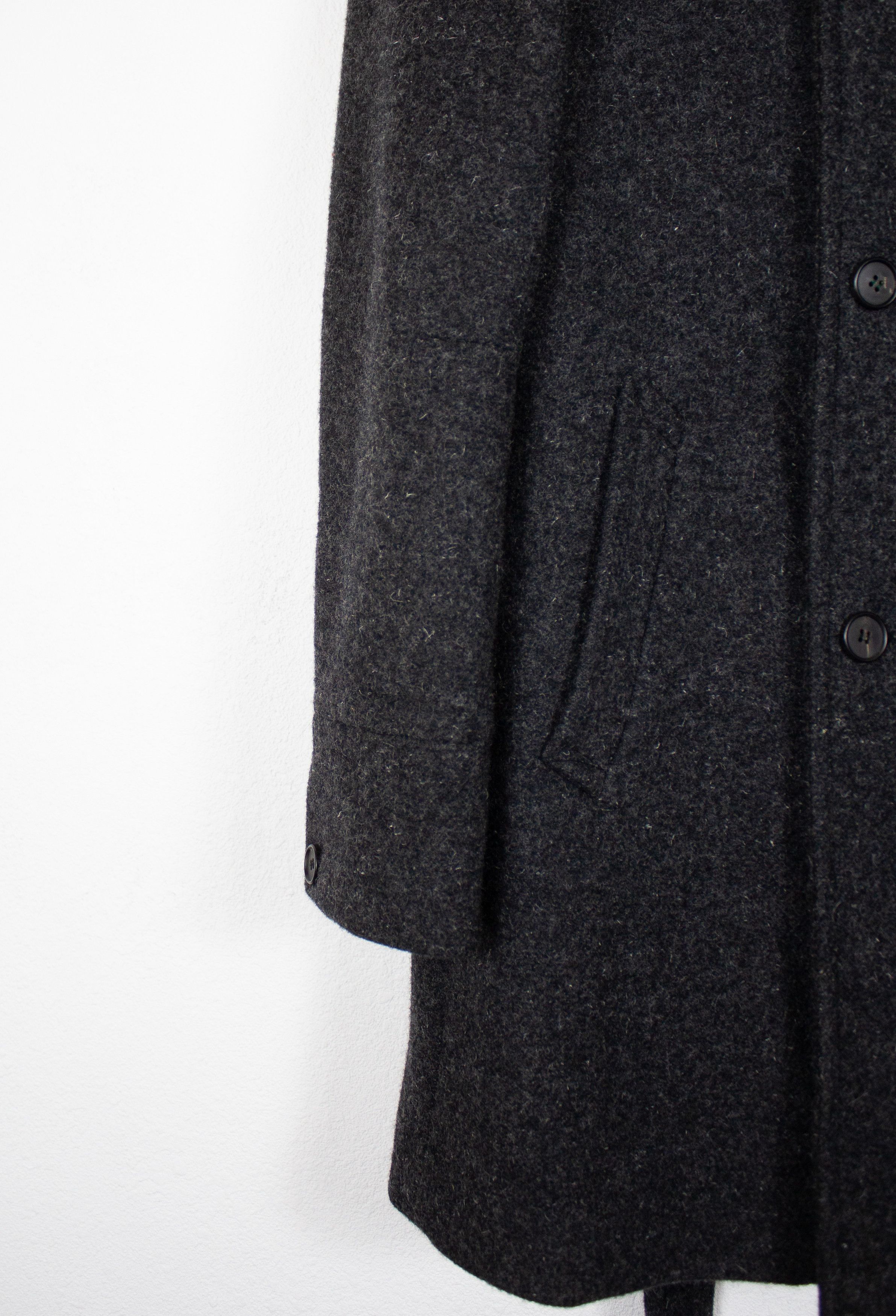 Allsaints Allsaints Double Breasted Gable Wool Coat Size US S / EU 44-46 / 1 - 5 Thumbnail