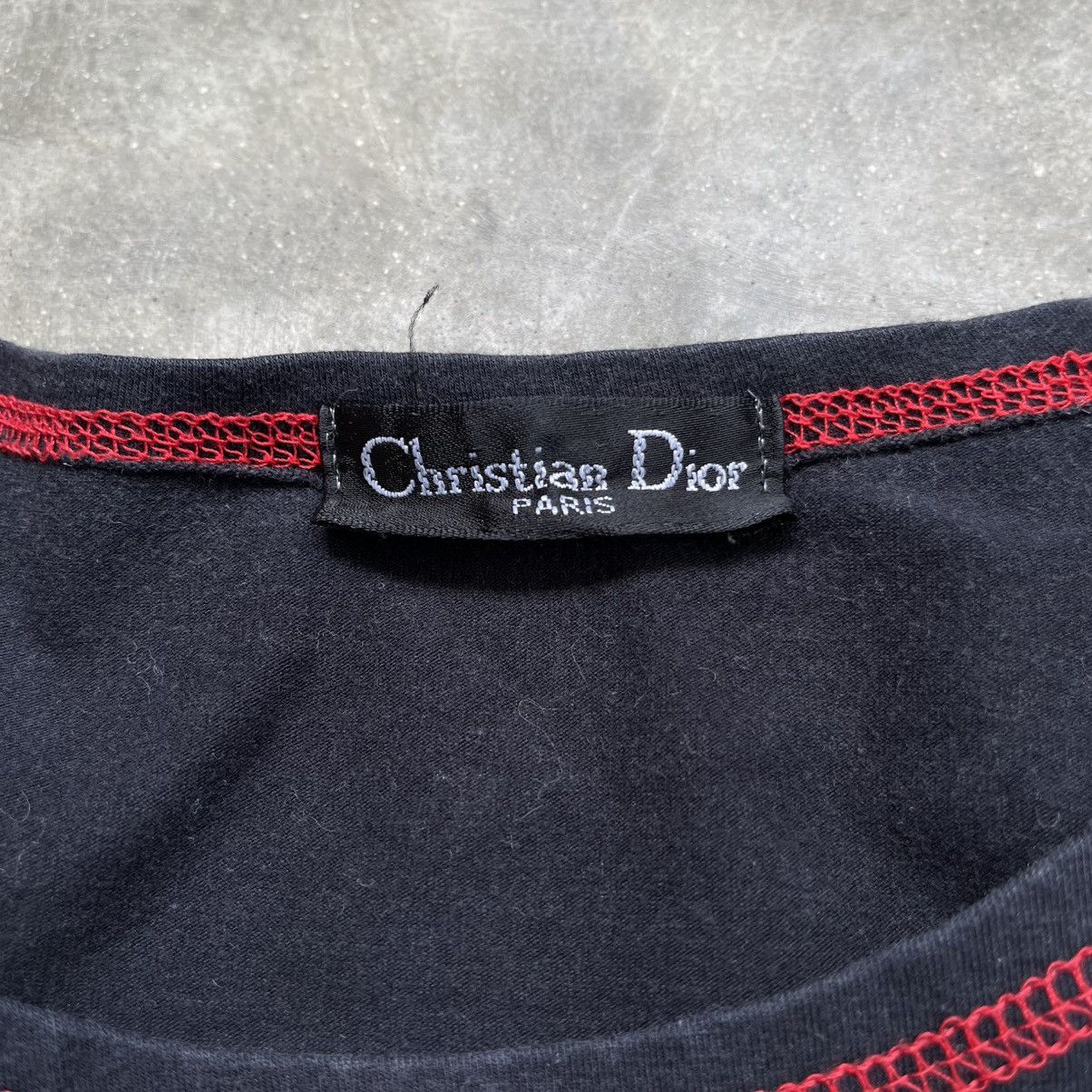 Christian Dior Monsieur Vintage Christian Dior Long Sleeve Shirt Size M / US 6-8 / IT 42-44 - 6 Thumbnail