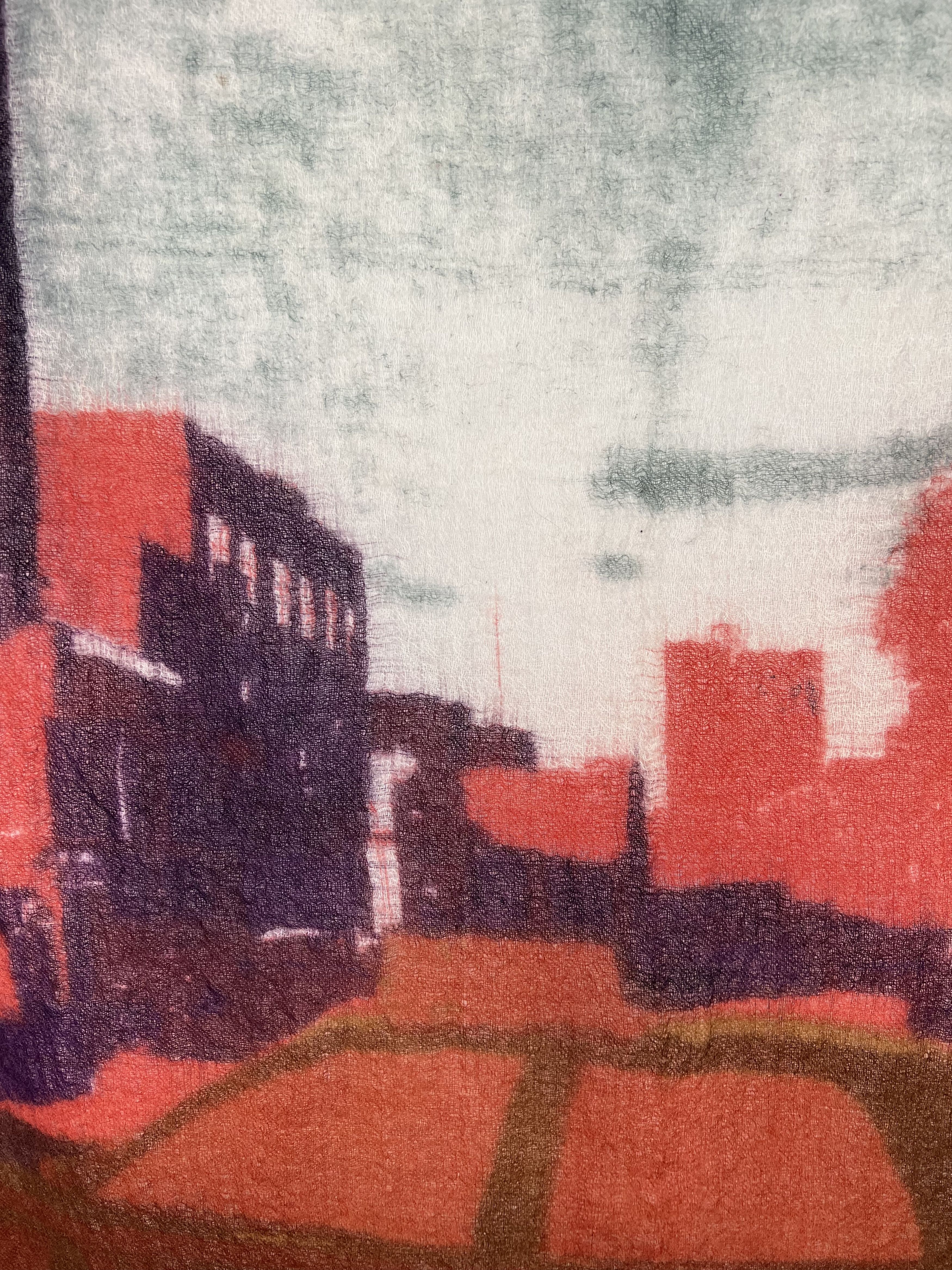 Becksondergaard Beck Sondergaard Multicolor 100% Wool Scarf 190x90 Size ONE SIZE - 9 Thumbnail