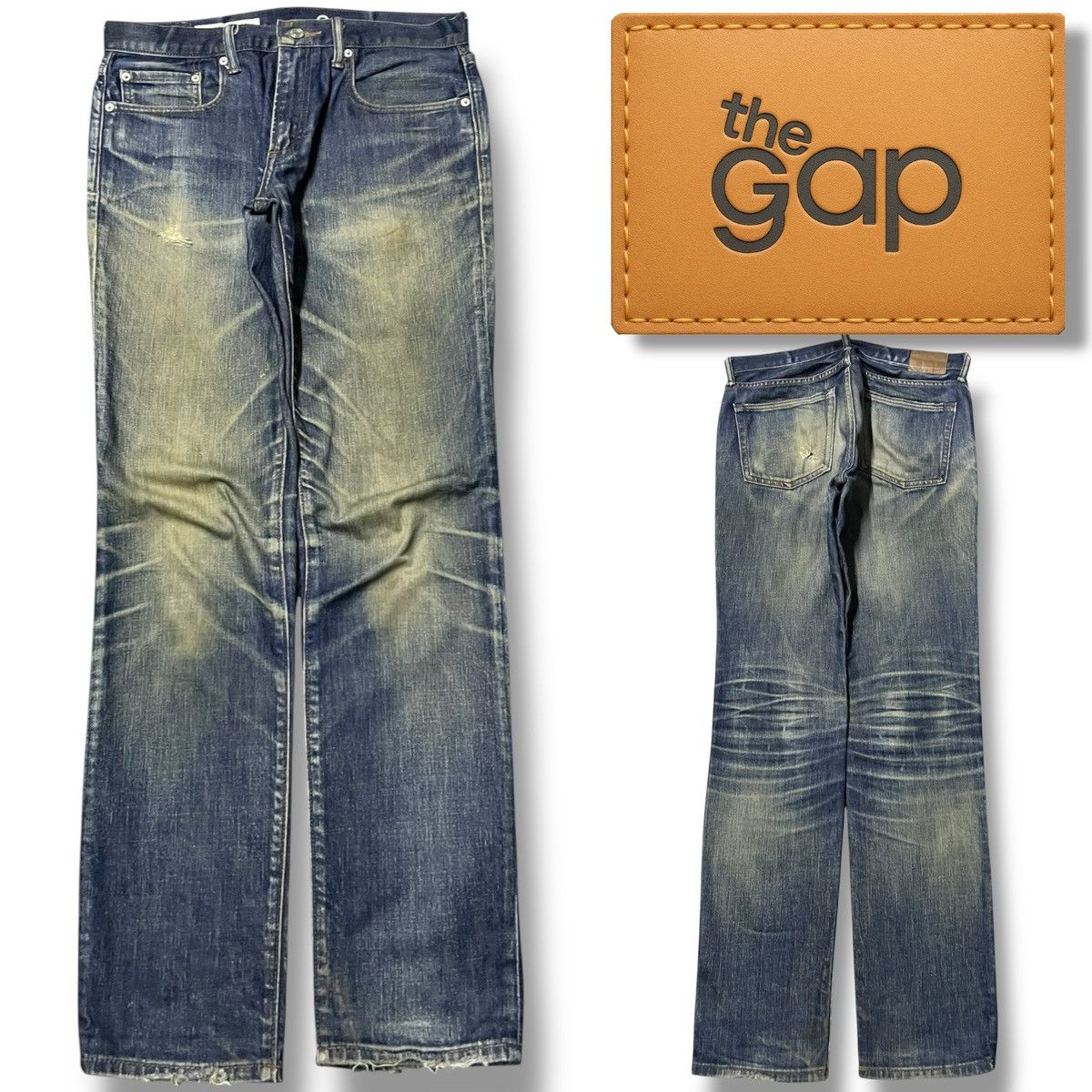 Gap Vintage Gap 1969 Skinny - Faded Mud Wash Denim Size US 32 / EU 48 - 1 Thumbnail
