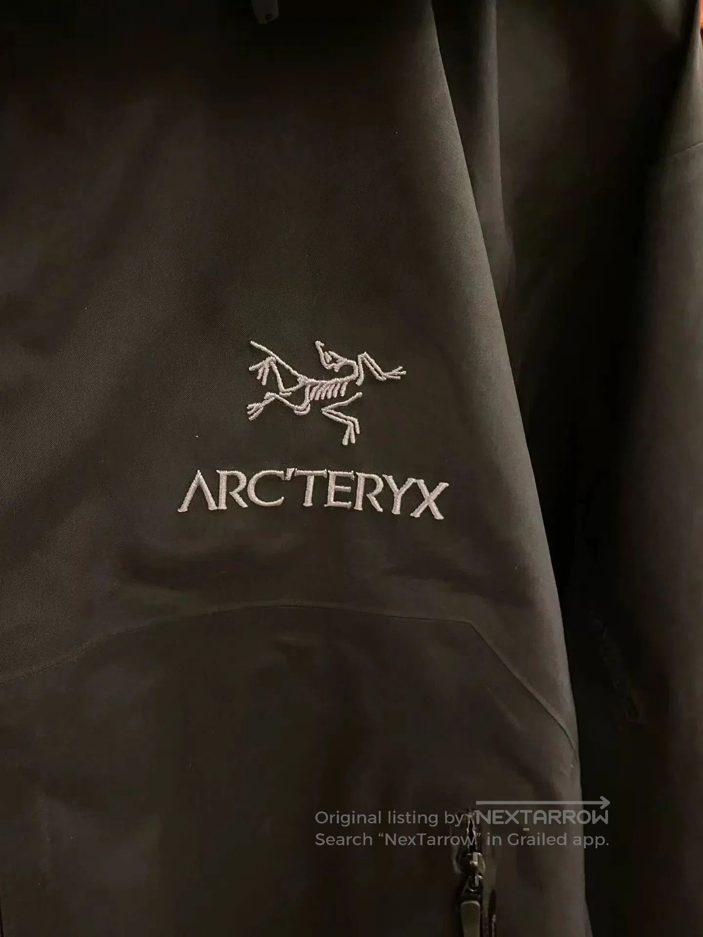 Arc'teryx Black Hooded Light Jacket. Size US M / EU 48-50 / 2 - 3 Thumbnail