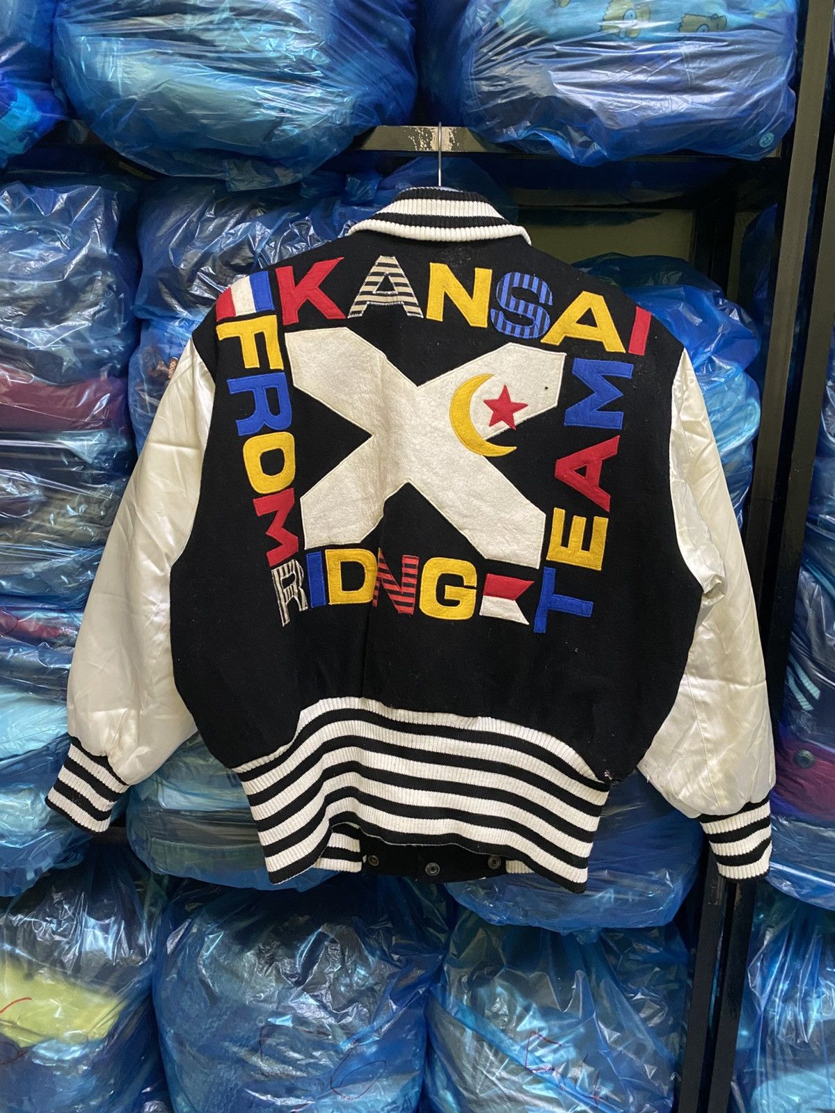 Kansai Yamamoto RARE VINTAGE KANSAI FROM RIDING TEAM VARSITY JACKET Size US M / EU 48-50 / 2 - 3 Thumbnail