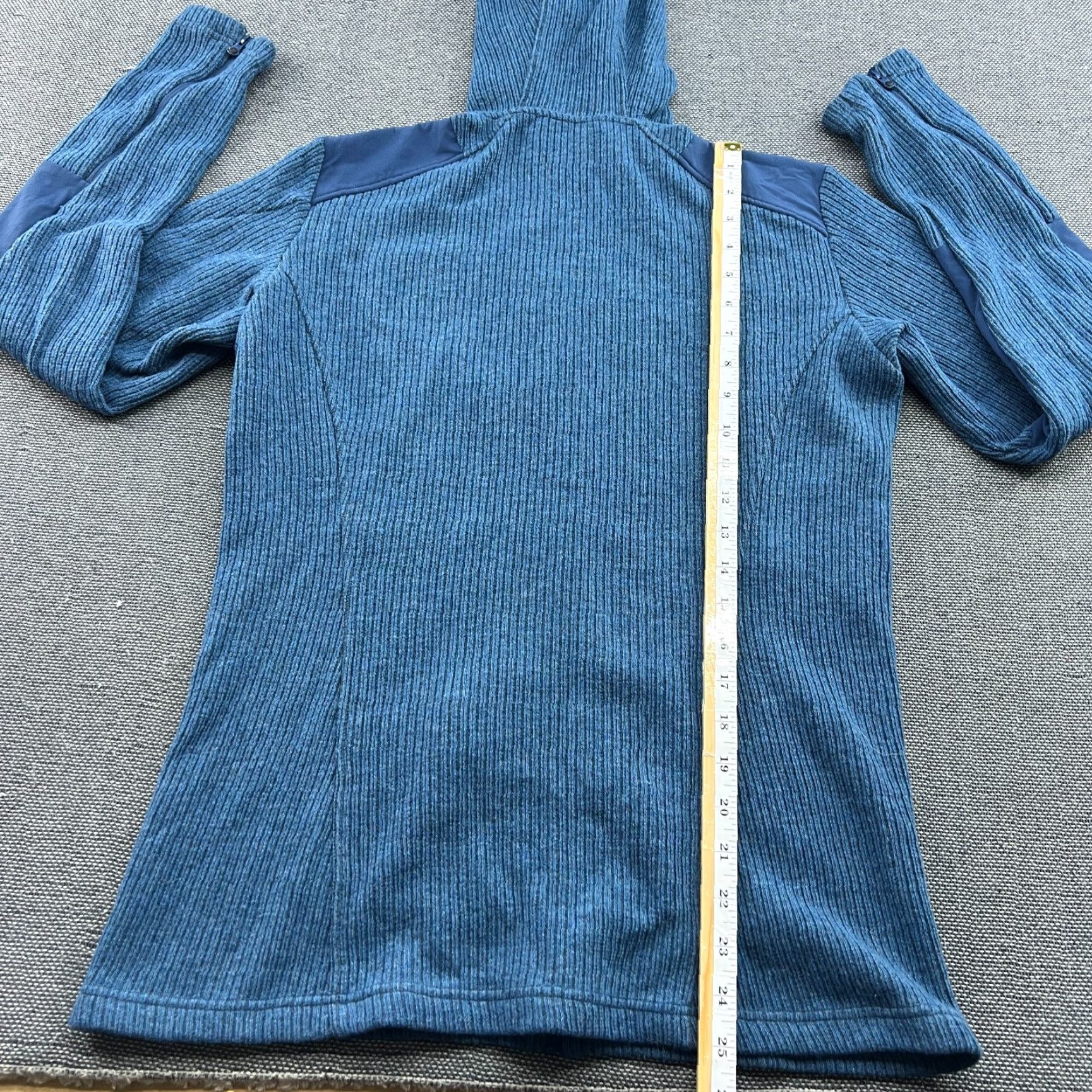 Vintage Norrona Tamok Warm /wool2 Full Zip Up Hood Womens Jacket M Blue Outdoor Size M / US 6-8 / IT 42-44 - 7 Thumbnail
