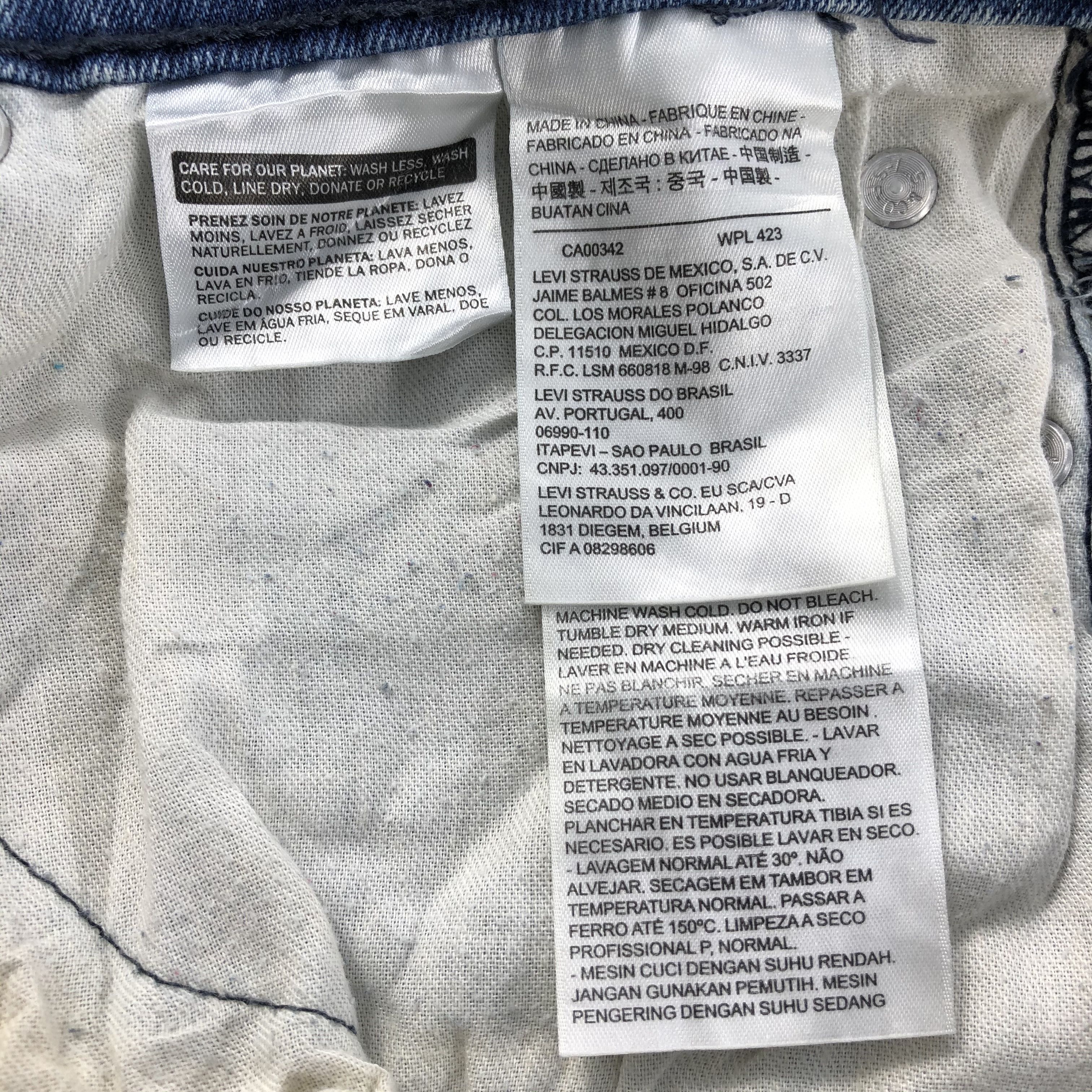 Levi's Vintage Levi's 514 Jeans Dirty Wash Denim KJ457 Size US 32 / EU 48 - 9 Thumbnail