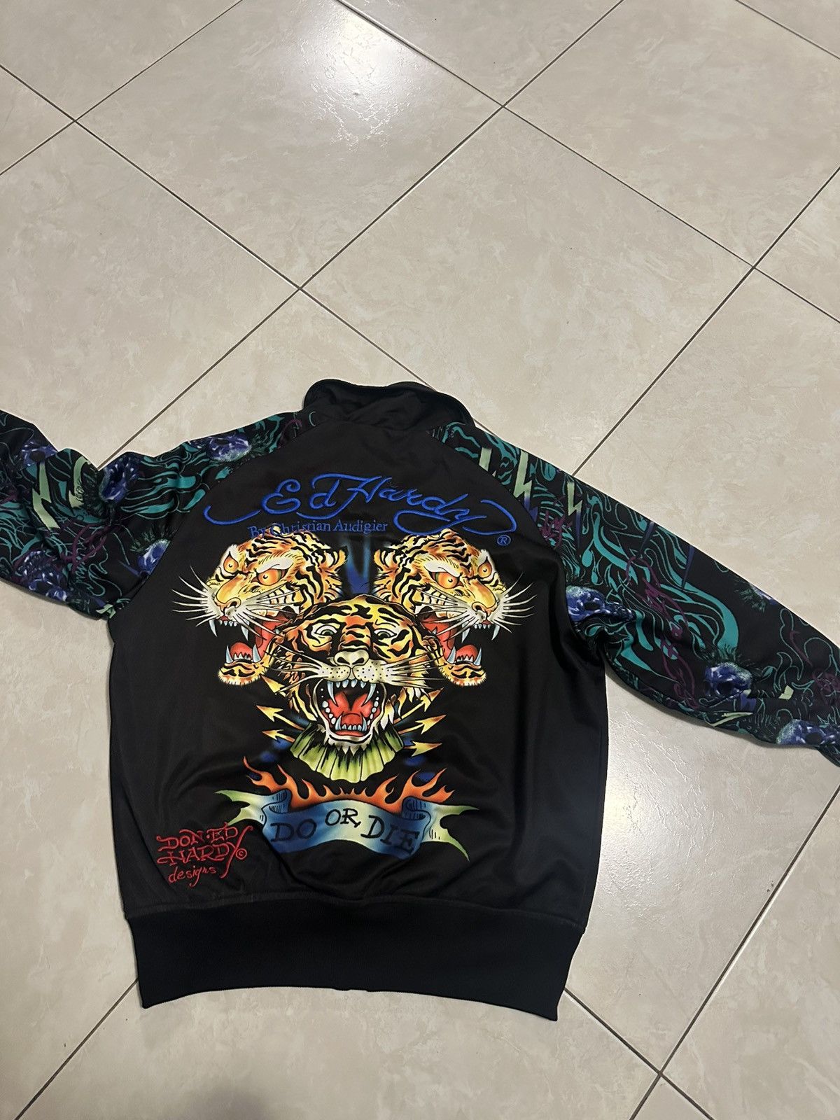 Ed Hardy × Vintage Ed Hardy Jacket Size US S / EU 44-46 / 1 - 3 Thumbnail