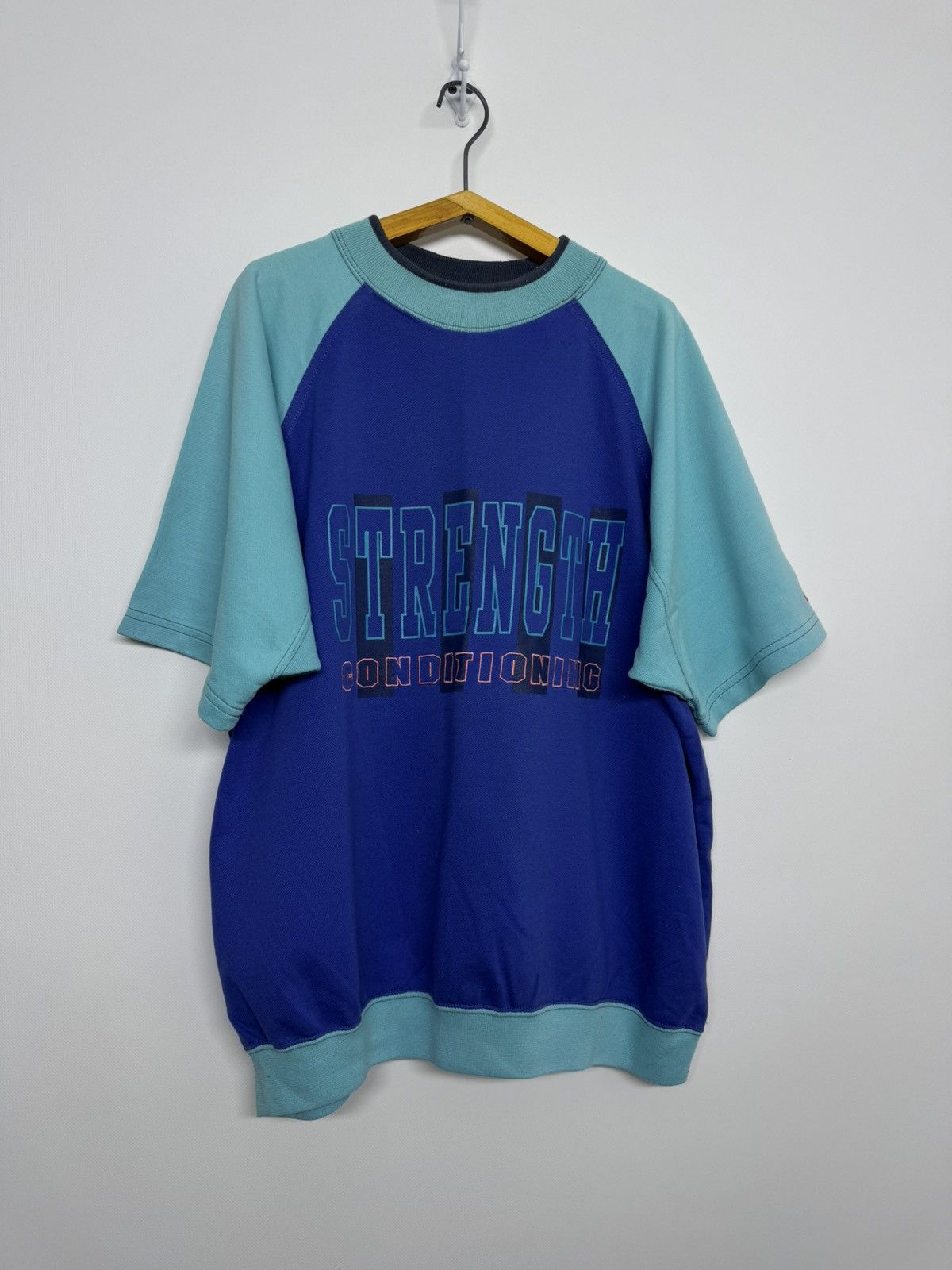 Nike Nike strength conditioning shirt 90s vintage rare blue Size M / US 6-8 / IT 42-44 - 4 Thumbnail