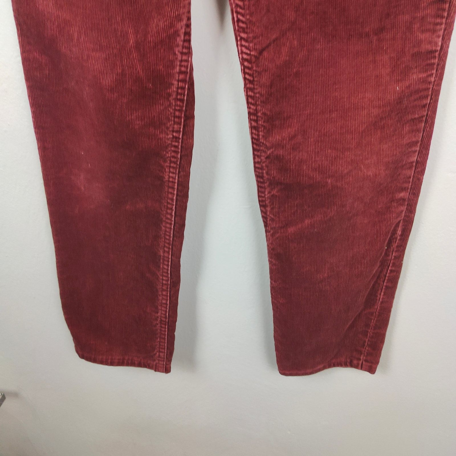 Levi's Vintage Levi's 517 Corduroy Jeans Mens 30x28 Red Size US 30 / EU 46 - 4 Thumbnail