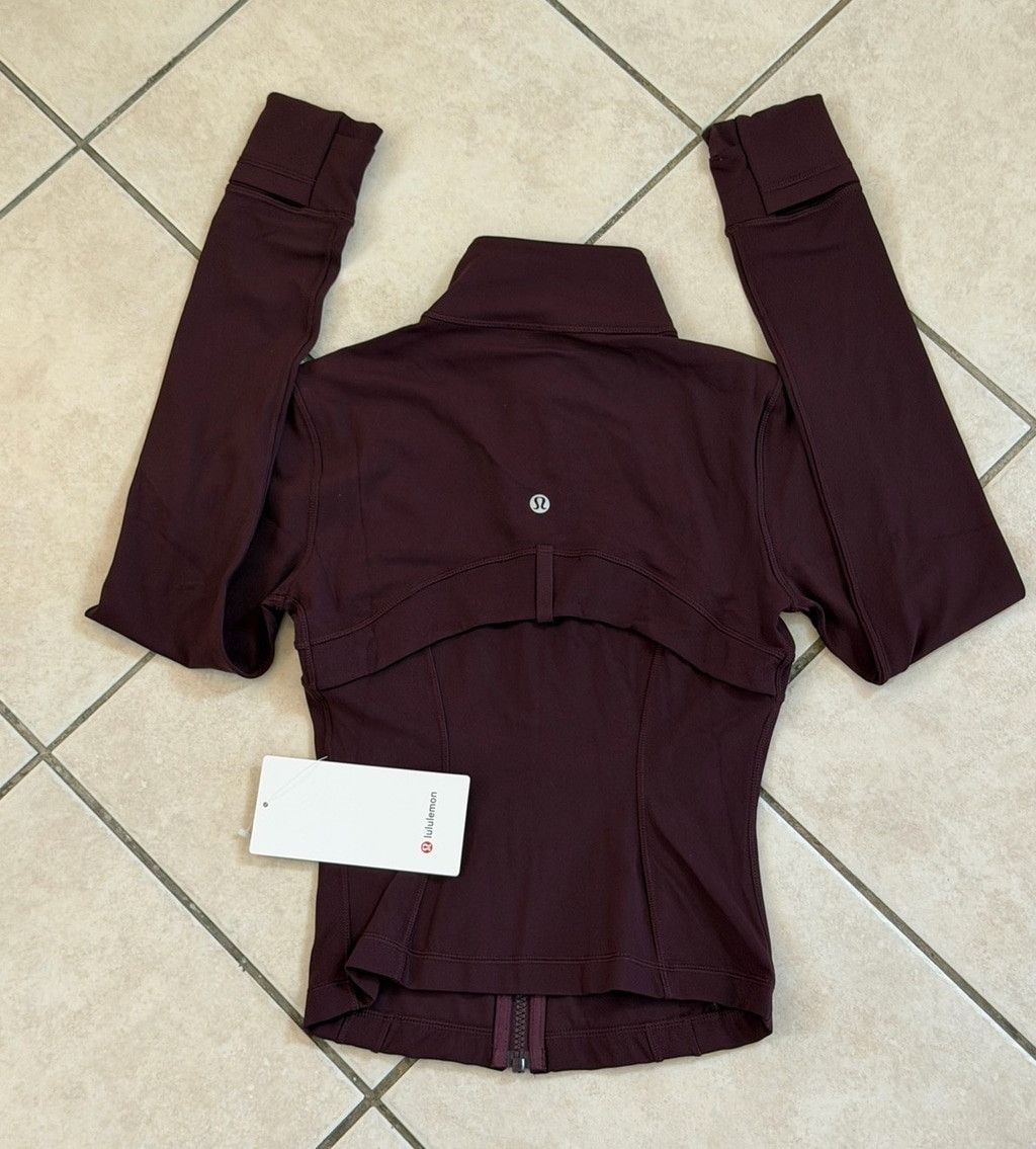 Lululemon LULULEMON DEFINE CROPPED JACKET NULU GOODNIGHT PLUM SIZE 2 Size XS / US 0-2 / IT 36-38 - 5 Thumbnail