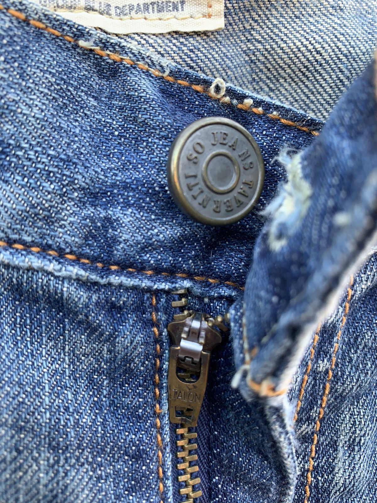 If Six Was Nine × Taverniti Japanese Brand Taverniti by Jimmy Taverniti Distressed Denim Size US 32 / EU 48 - 13 Thumbnail