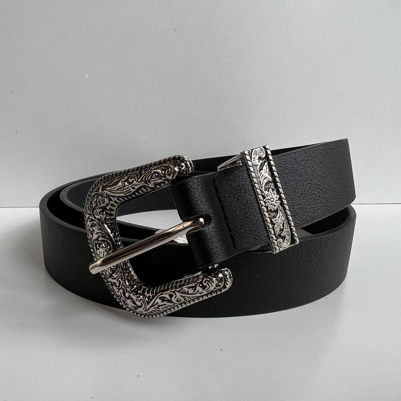 Cowboy Equipment y2k black american western cowboy boho belt Size ONE SIZE - 4 Thumbnail
