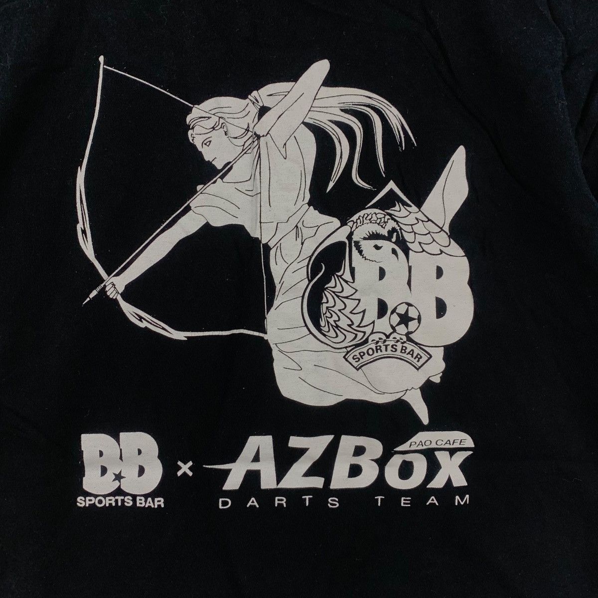 Vintage Vintage AZBOX DARTS TEAM x Sports Bar BB Anime Tee Shirt Size US L / EU 52-54 / 3 - 2 Thumbnail