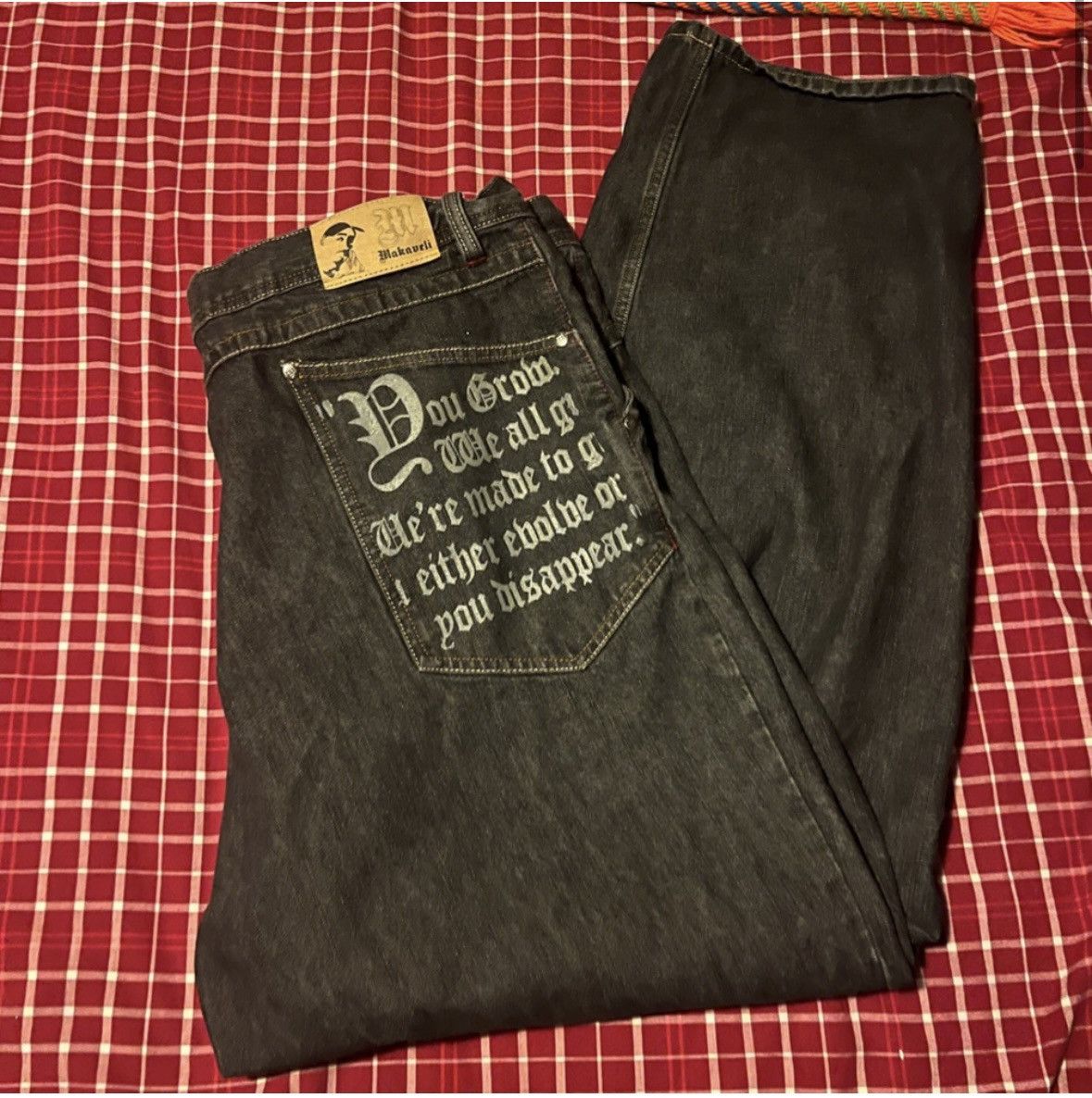 Makaveli Vintage Makaveli Tupac Jeans Size US 42 / EU 58 - 2 Thumbnail