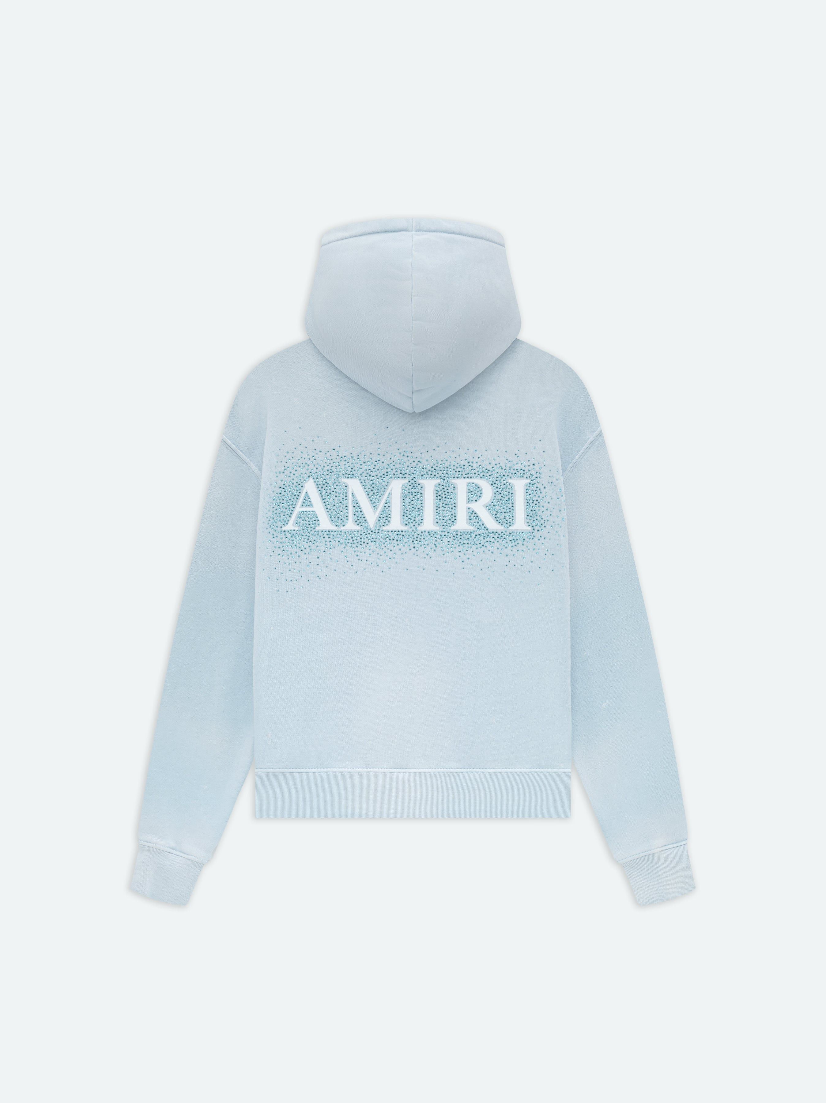 大人気 AMIRI  クリスタル Hoodie MA QUAD CRYSTAL ZIP HOODIE - Black | AMIRI