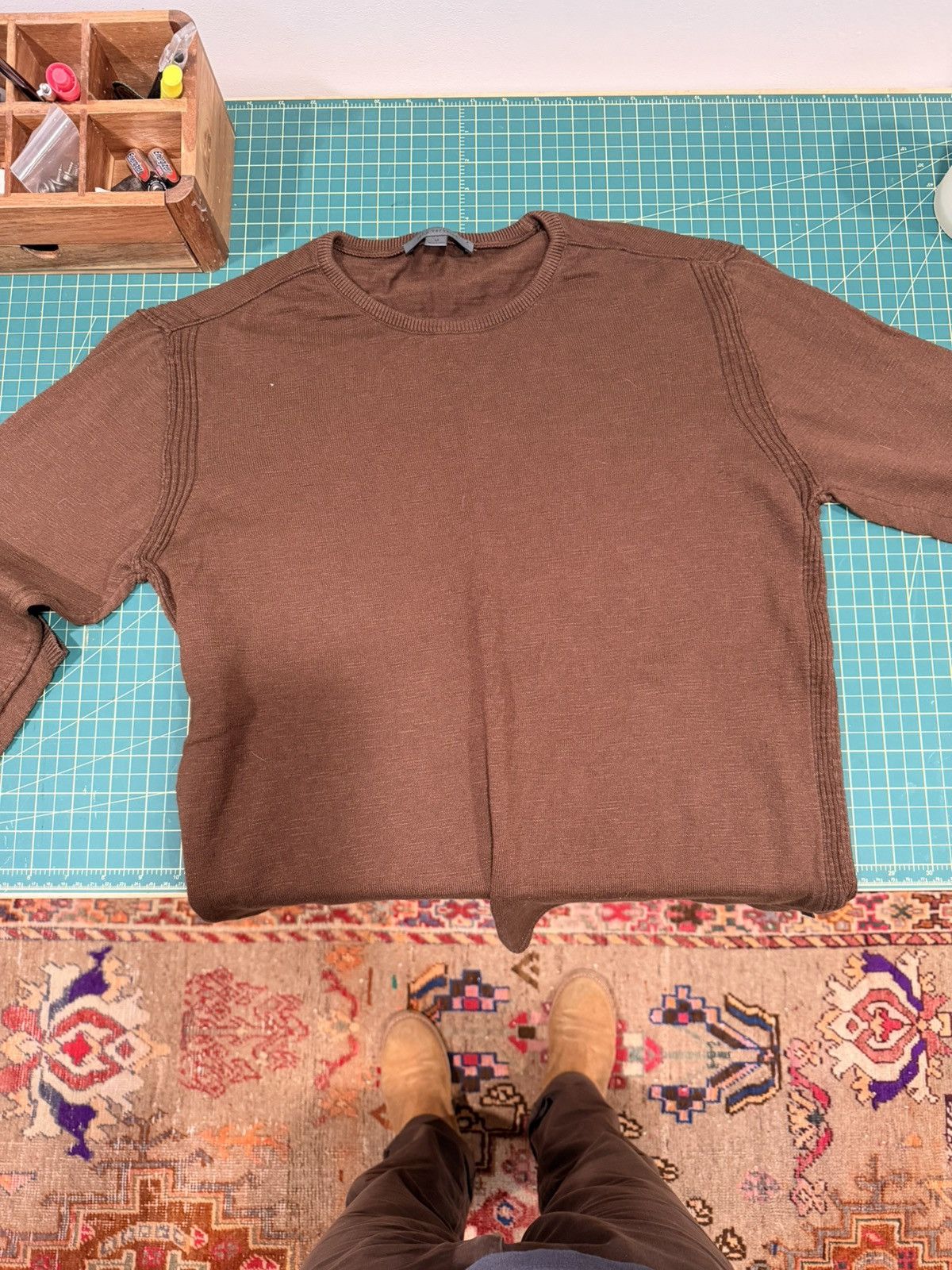John Varvatos John Varvatos knit long sleeve shirt Size US M / EU 48-50 / 2 - 1 Thumbnail