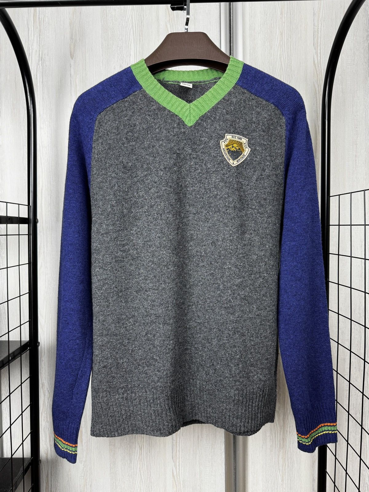 Bogner Bogner Fire + Ice multicolor wool ornament sweater jumper Size US M / EU 48-50 / 2 - 3 Thumbnail
