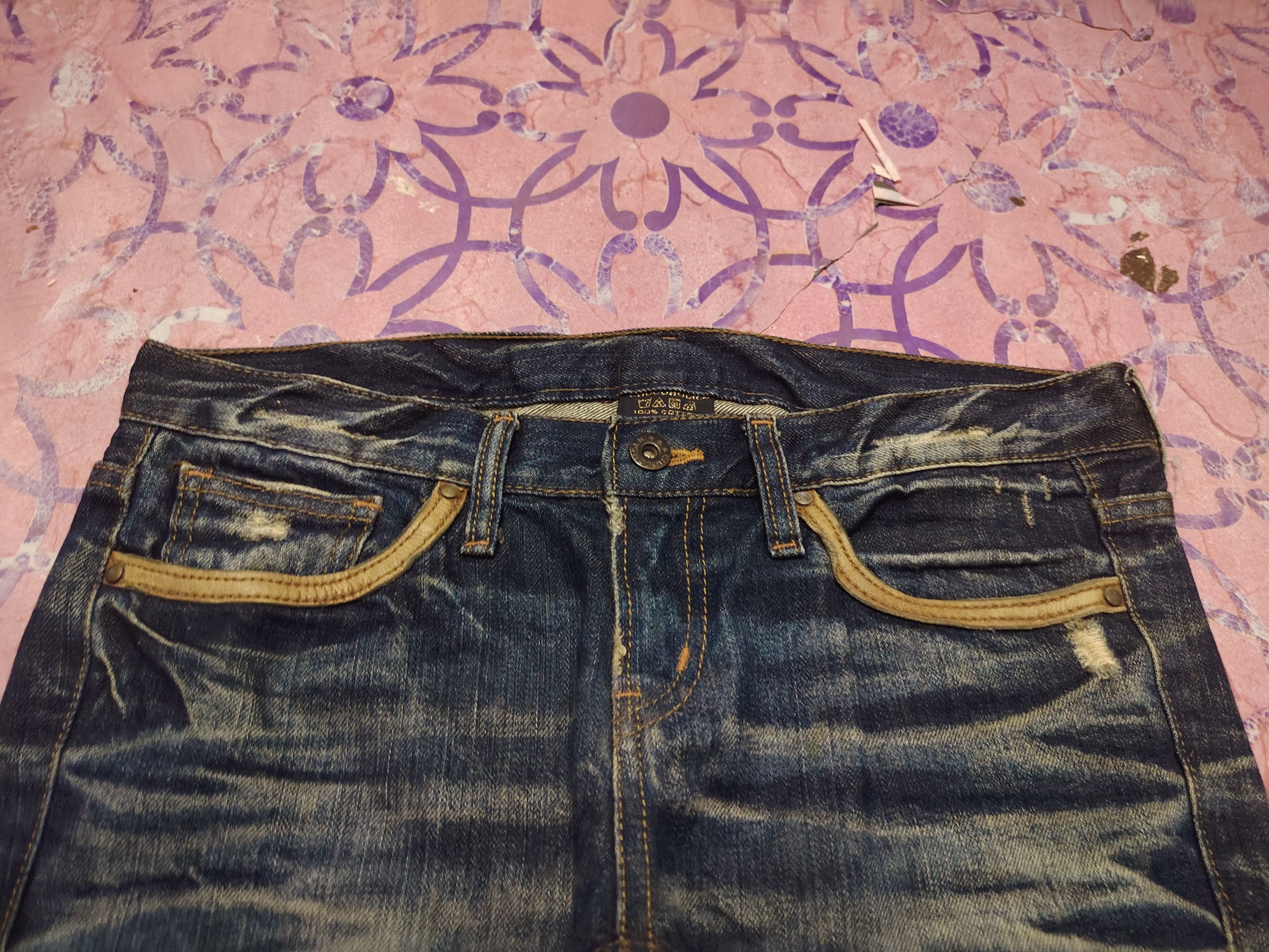 If Six Was Nine Japanese Chocoholic Flared Jeans Distressed Jeans Size US 32 / EU 48 - 4 Thumbnail