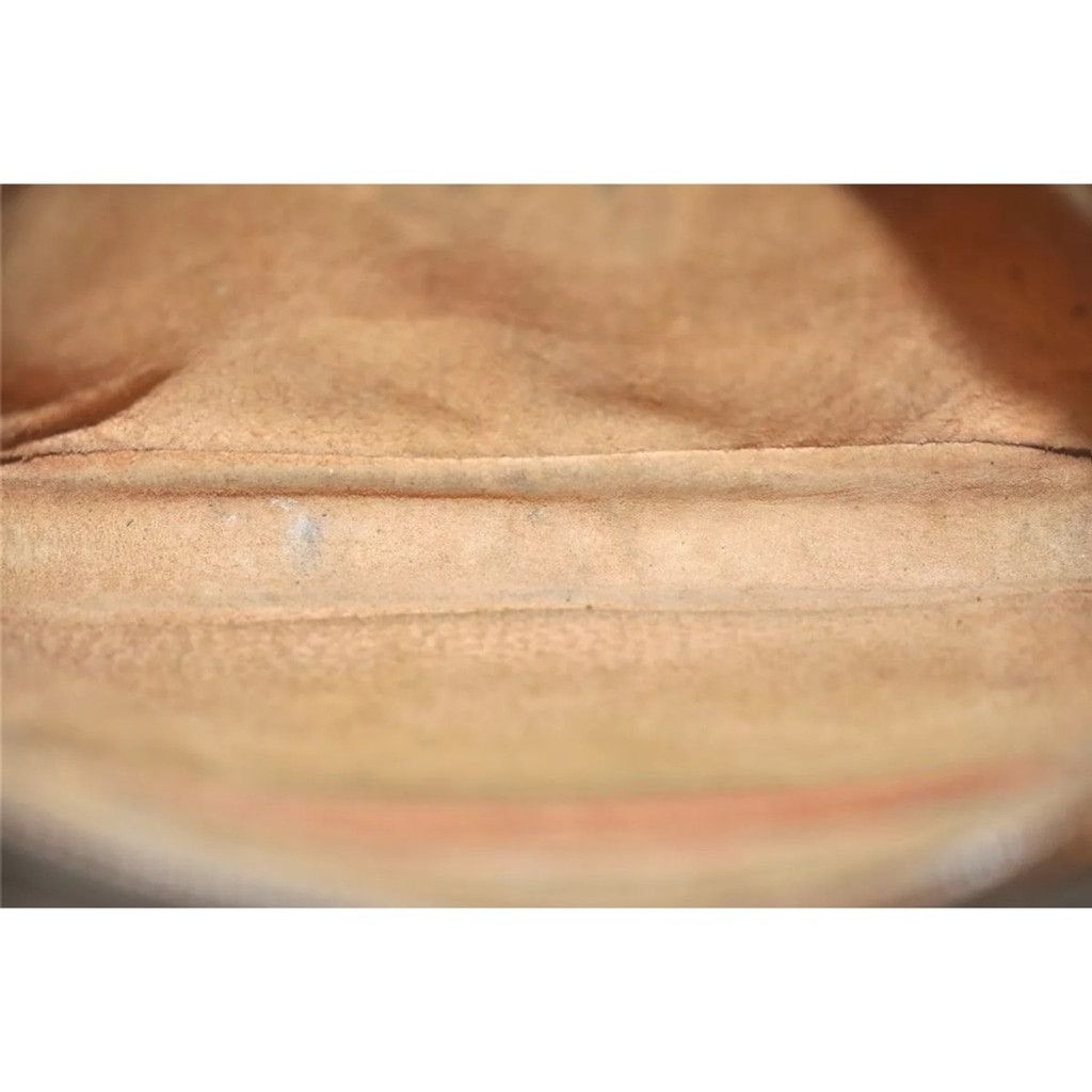 MCM MCM Brown Clutch with Logo Pattern and Wrist Strap Size ONE SIZE - 16 Thumbnail