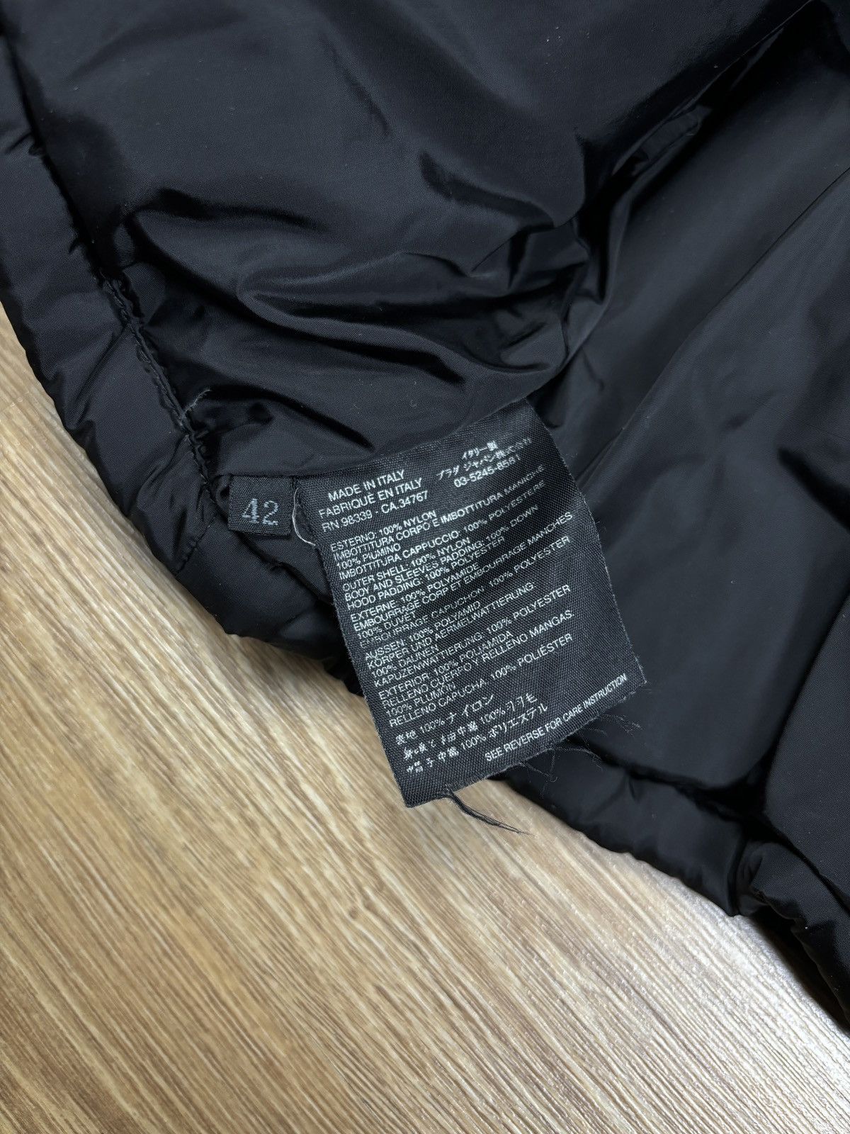 Prada Prada Milano Cropped Down Hooded Jacket Size M / US 6-8 / IT 42-44 - 10 Thumbnail