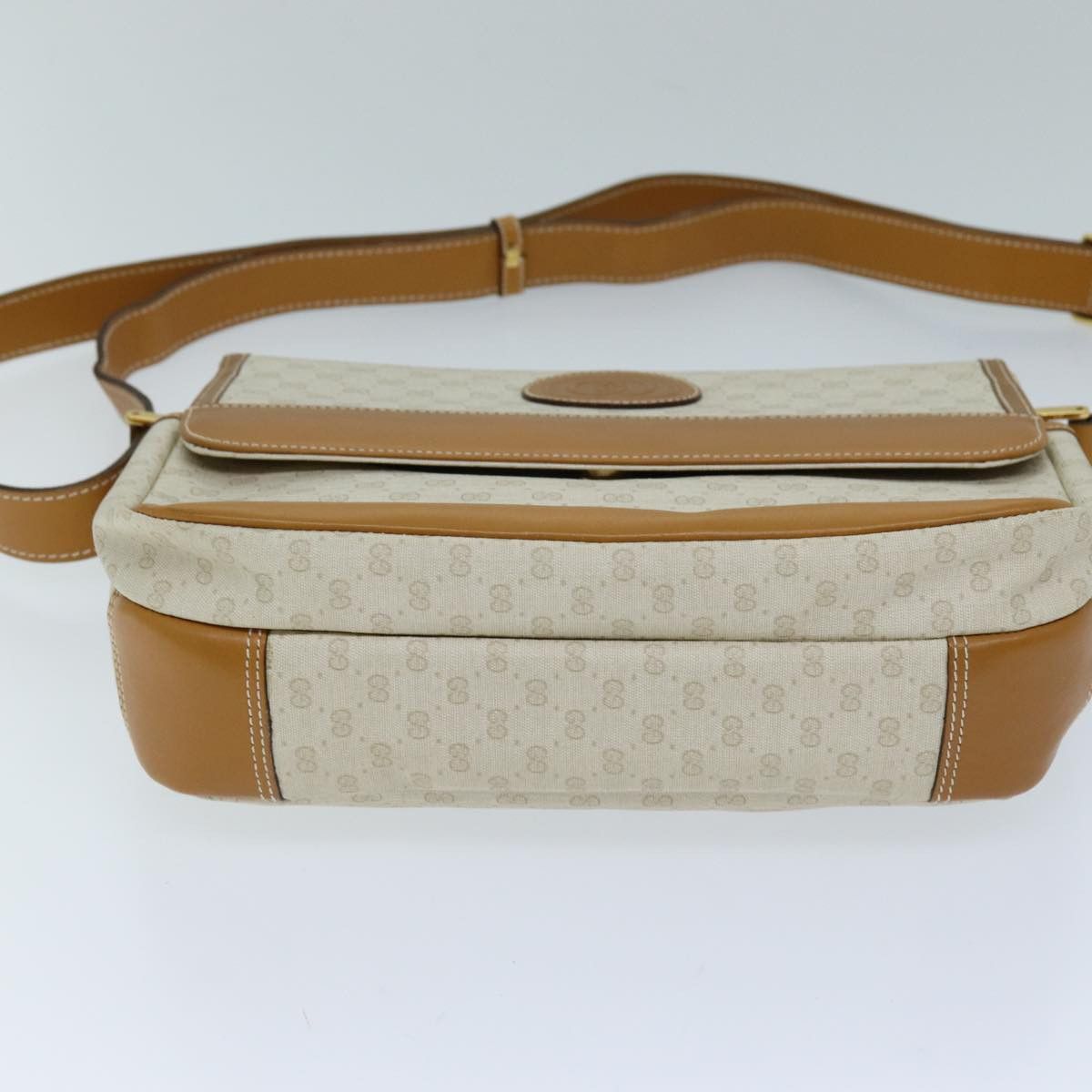 Gucci GUCCI Micro GG Supreme Shoulder Bag Pvc Beige 001 106 001 Size ONE SIZE - 9 Thumbnail