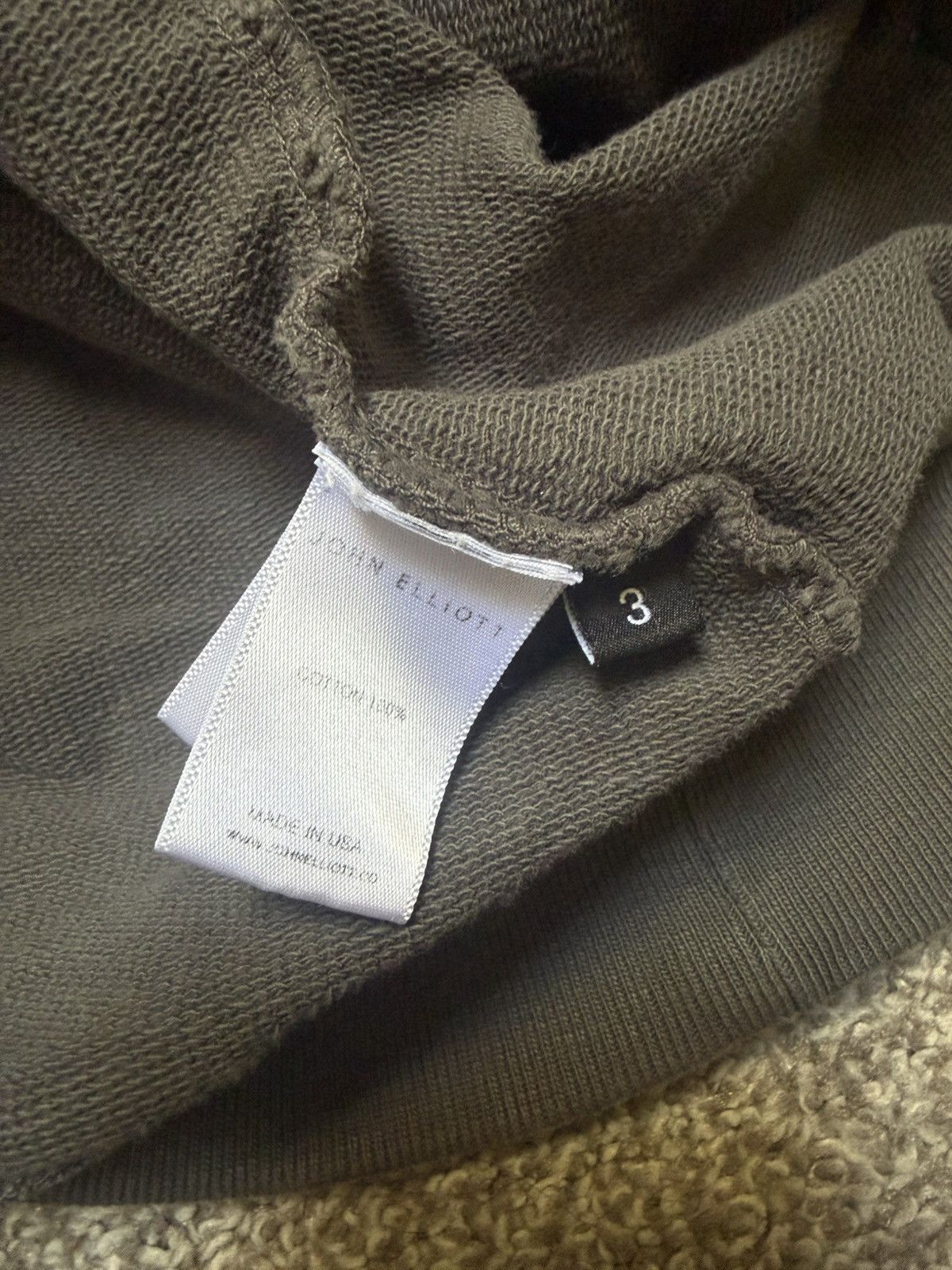 John Elliott John Elliott cotton pullover hoodie size 3 large Size US L / EU 52-54 / 3 - 10 Thumbnail