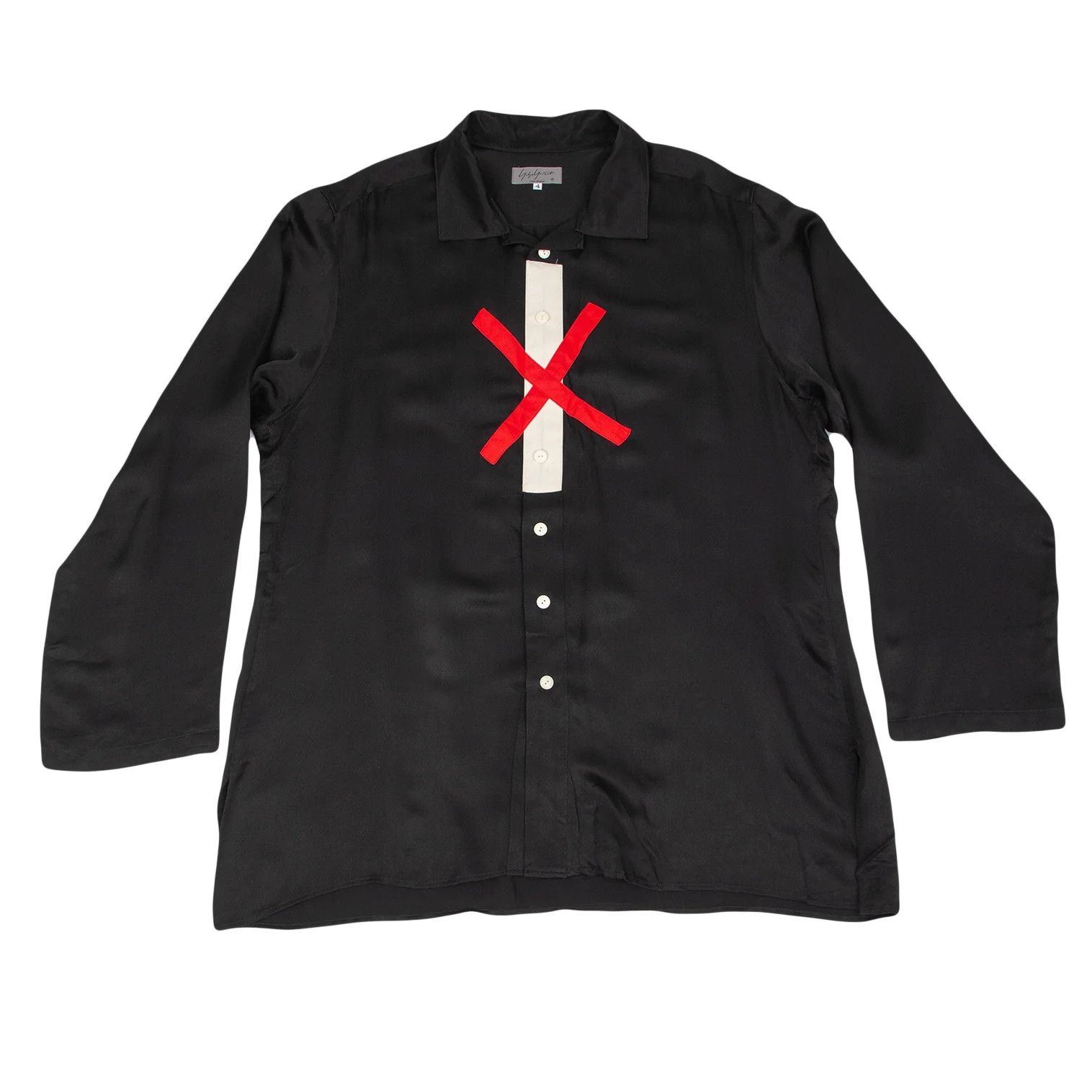 Yohji Yamamoto Silk Paste Design Shirt