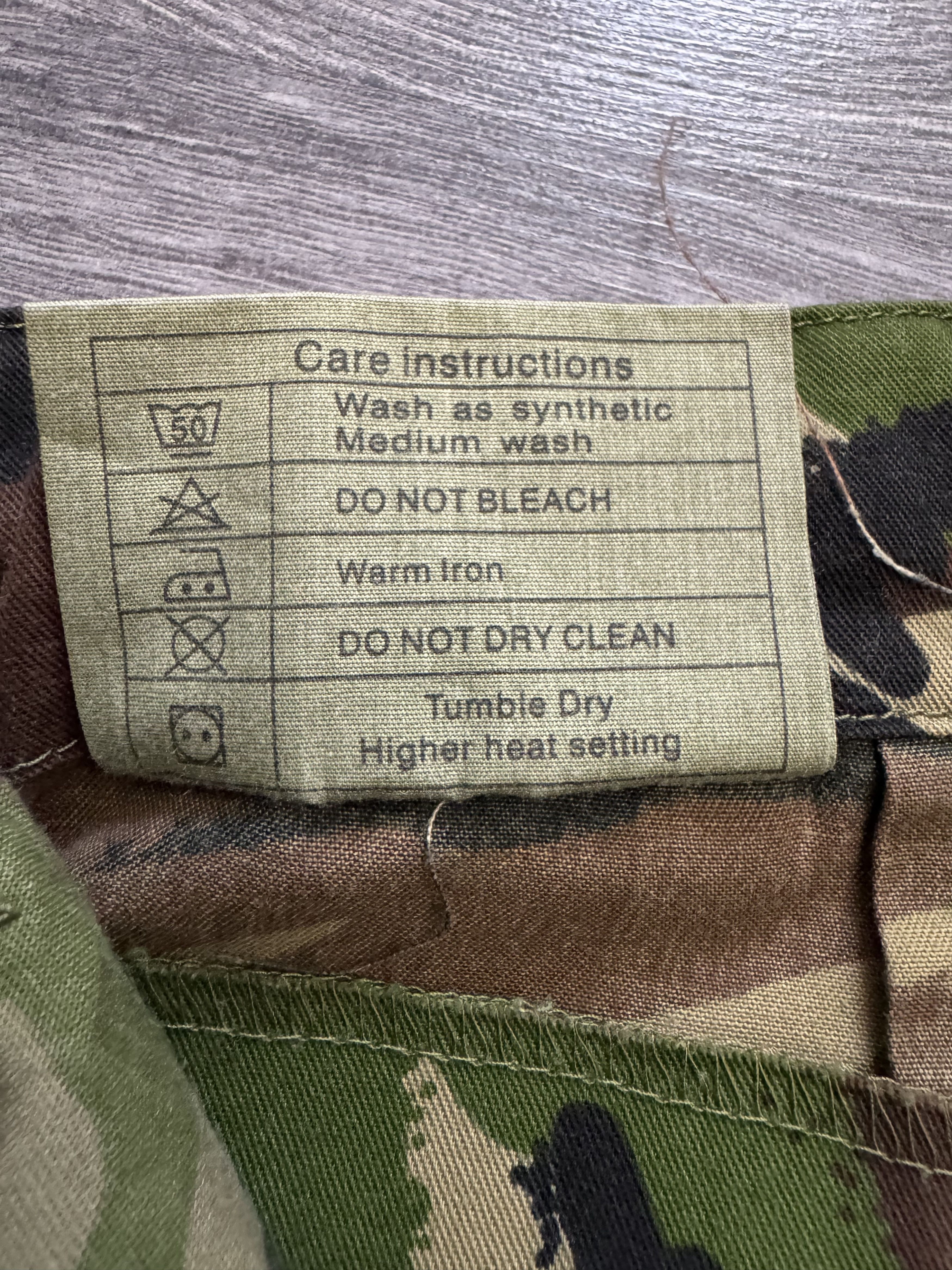 Vintage Vintage Military Camo Pants Baggy Cargos y2k Size US 30 / EU 46 - 11 Thumbnail
