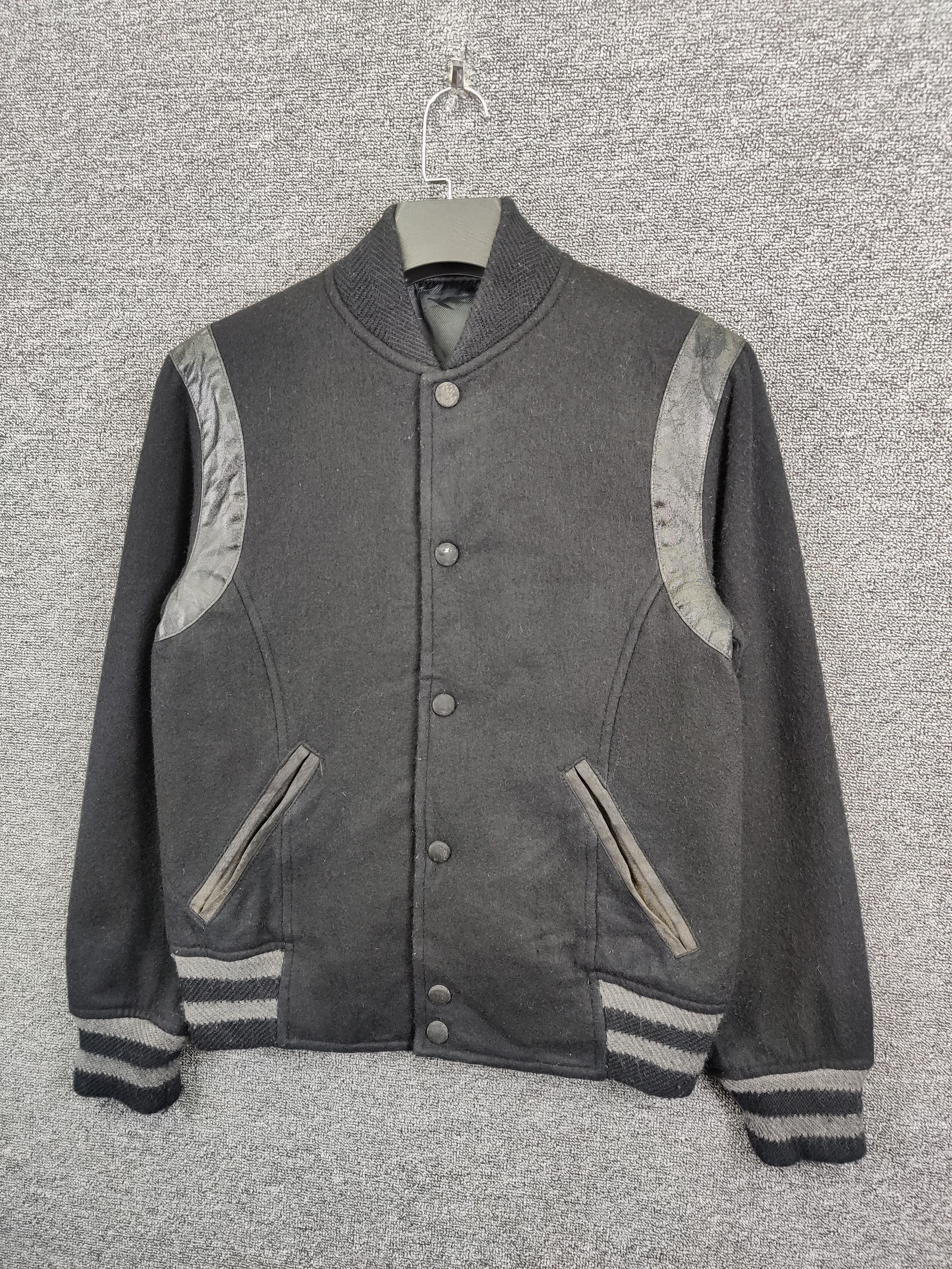 PPFM Vintage PPFM Wool Teddy Varsity Jacket Size US M / EU 48-50 / 2 - 2 Thumbnail